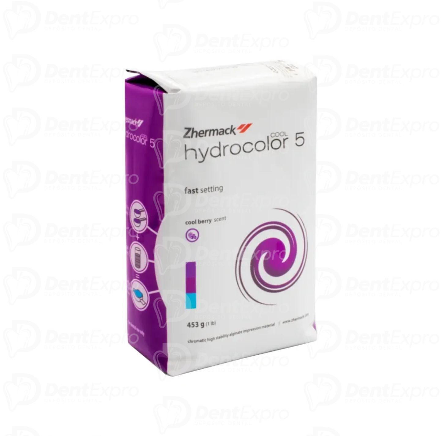 Alginato Hydrocolor 5 Cromático Zhermack 453gr