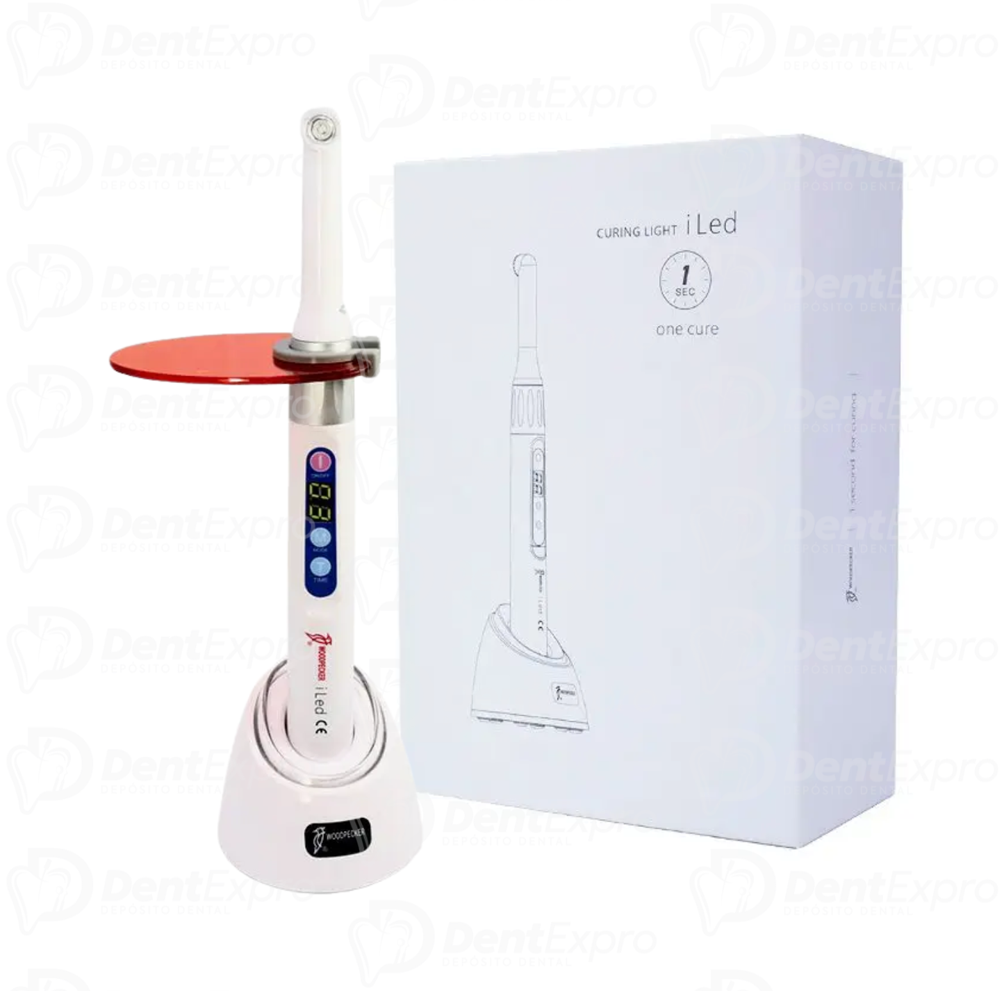 Lámpara Fotocurado I-LED Punta Plástica Woodpecker