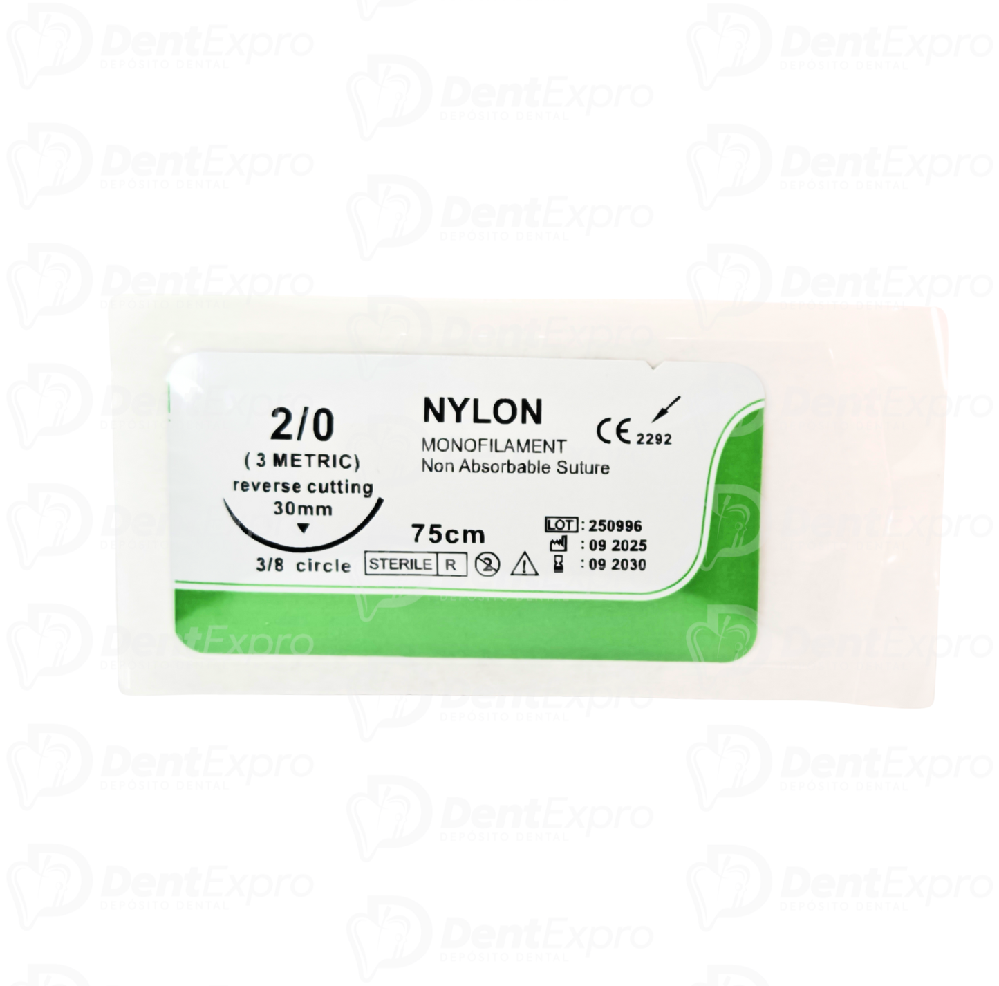 Sutura Nylon 2-0 Genérica Económica