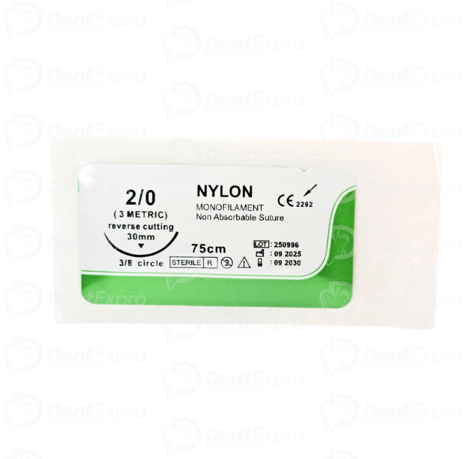 Sutura Nylon 2-0 Genérica Económica
