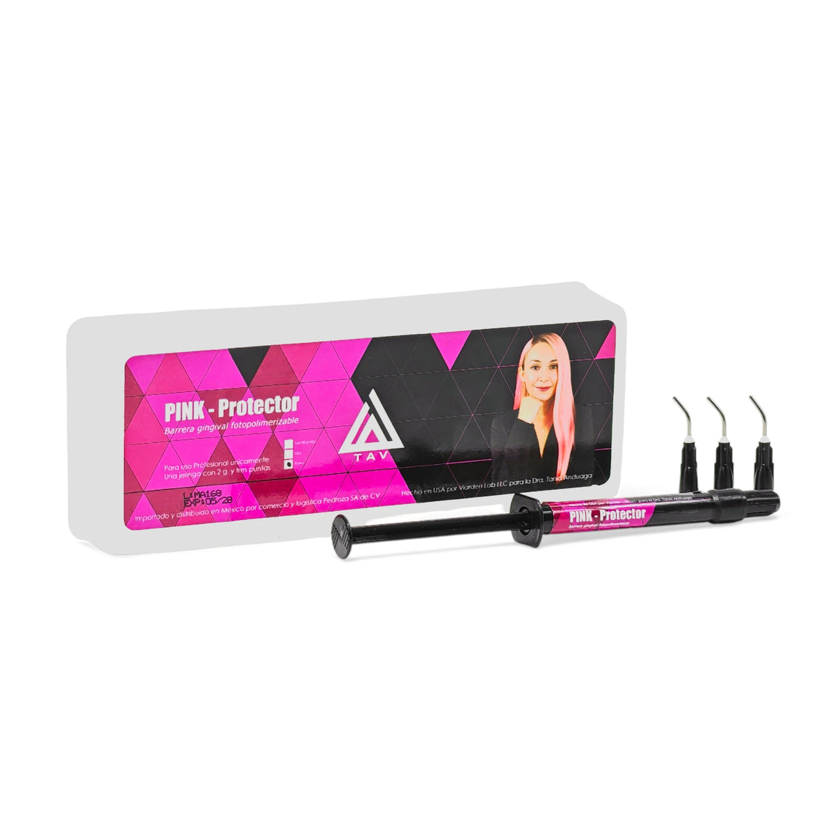 Protector Gingival Pink Viarden Dra. Tania Anduaga