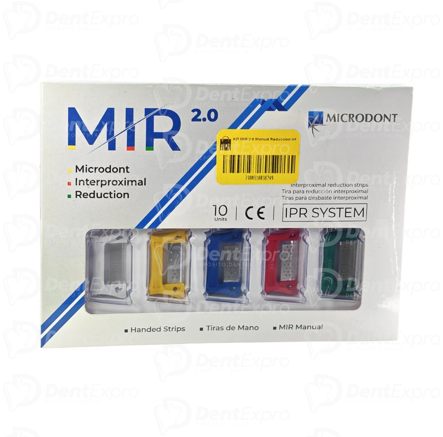 KIT MIR 2.0 Manual Reducción Interproximal Microdont (10 piezas)