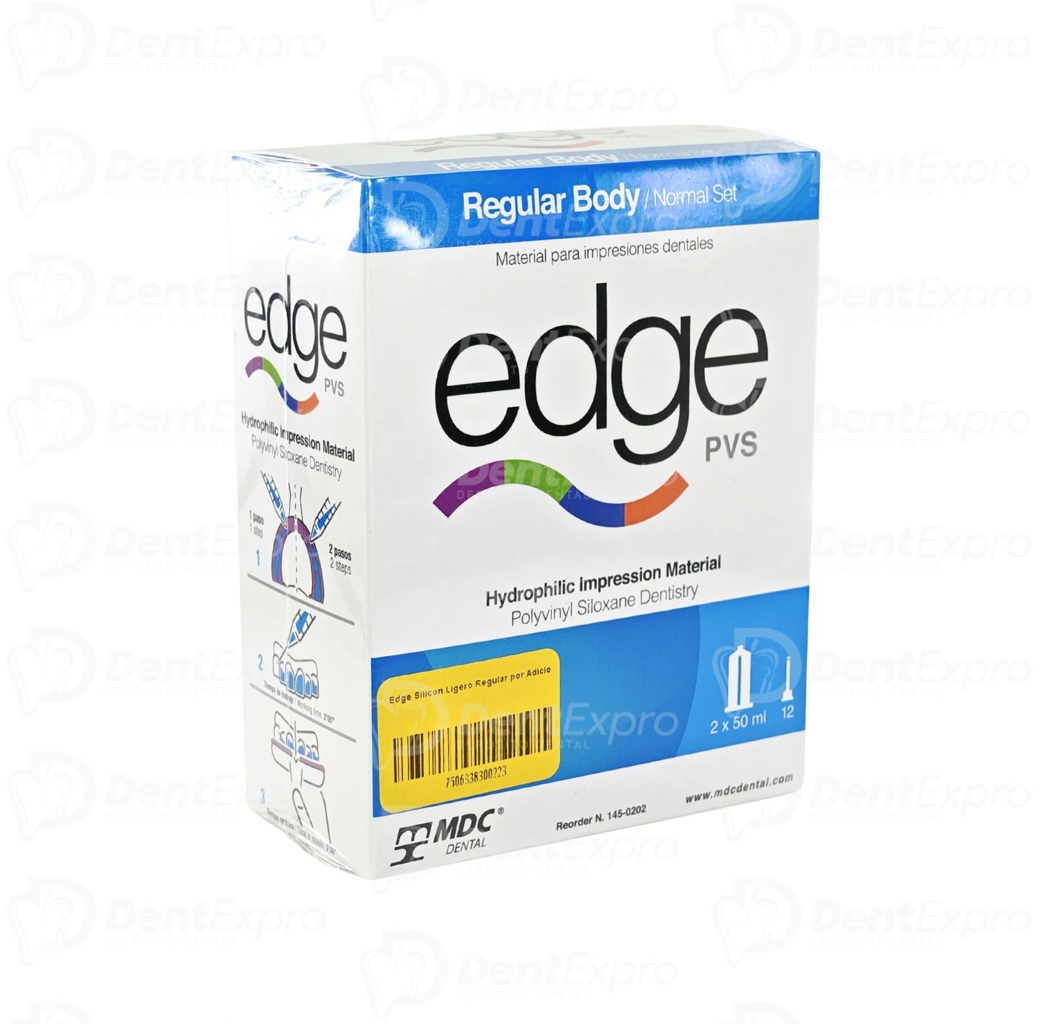 Edge Silicon Ligero Regular por Adicion MDC C/2 Piezas