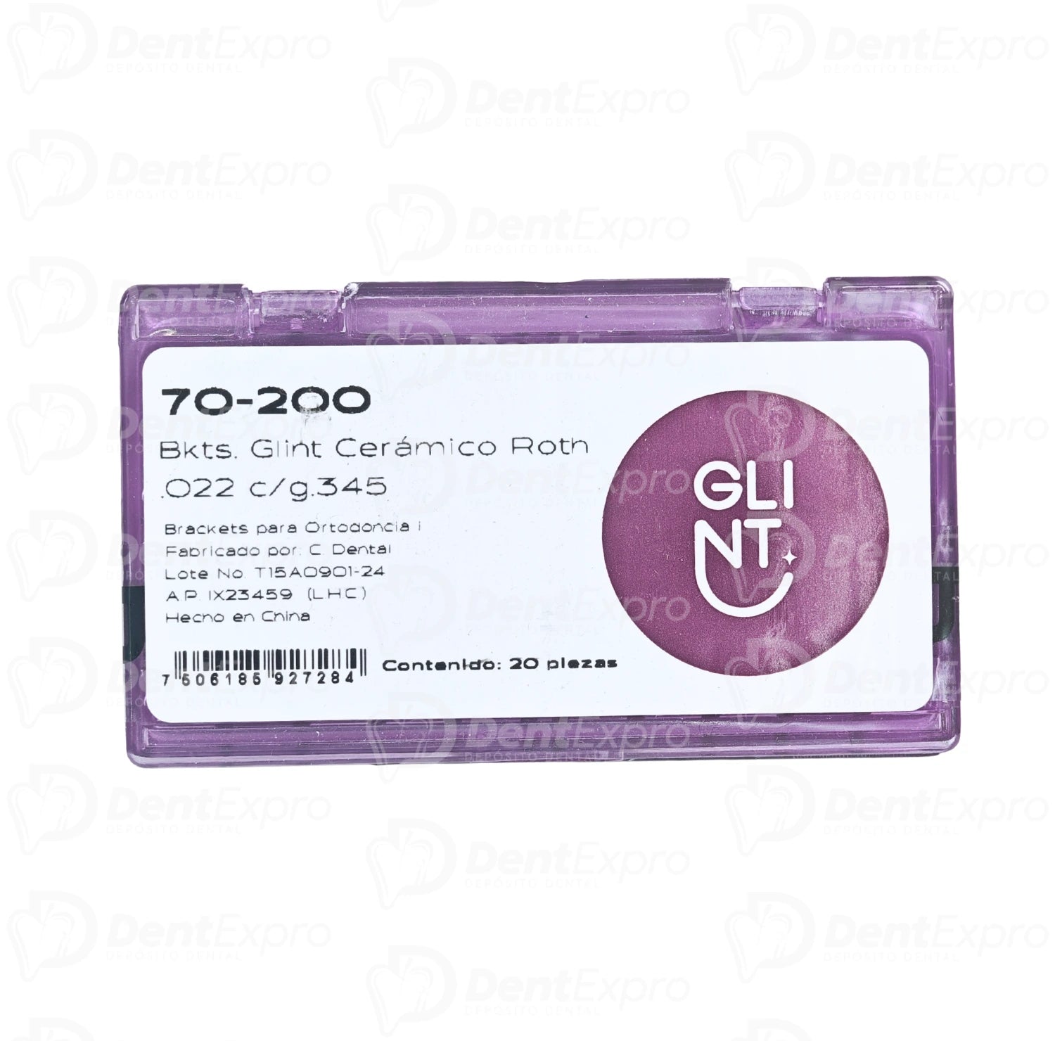 Bracket Cerámico Glint Roth 0.022 Borgatta