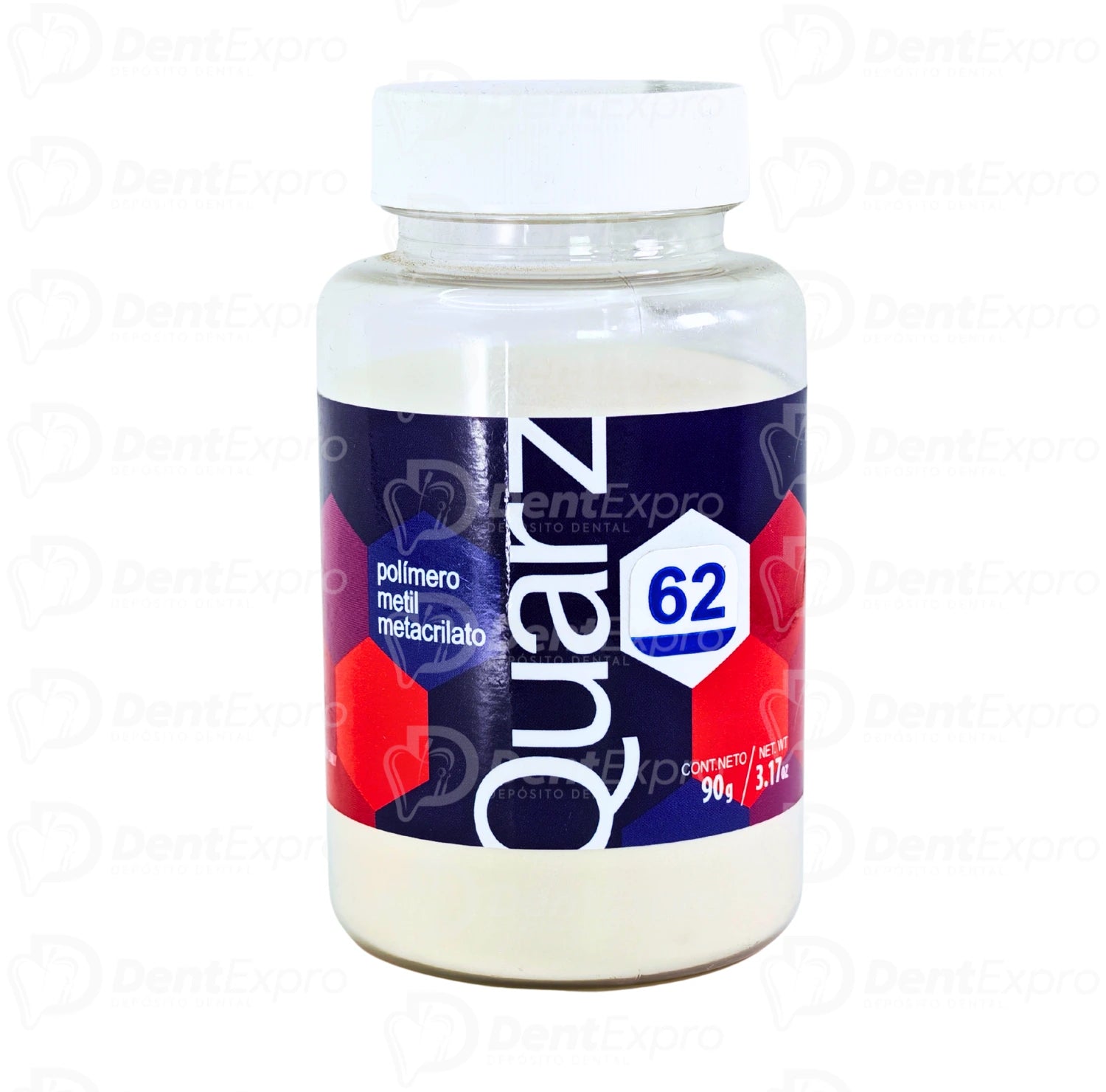 Acrílico Quarz 90gr Termocurable (Lento)