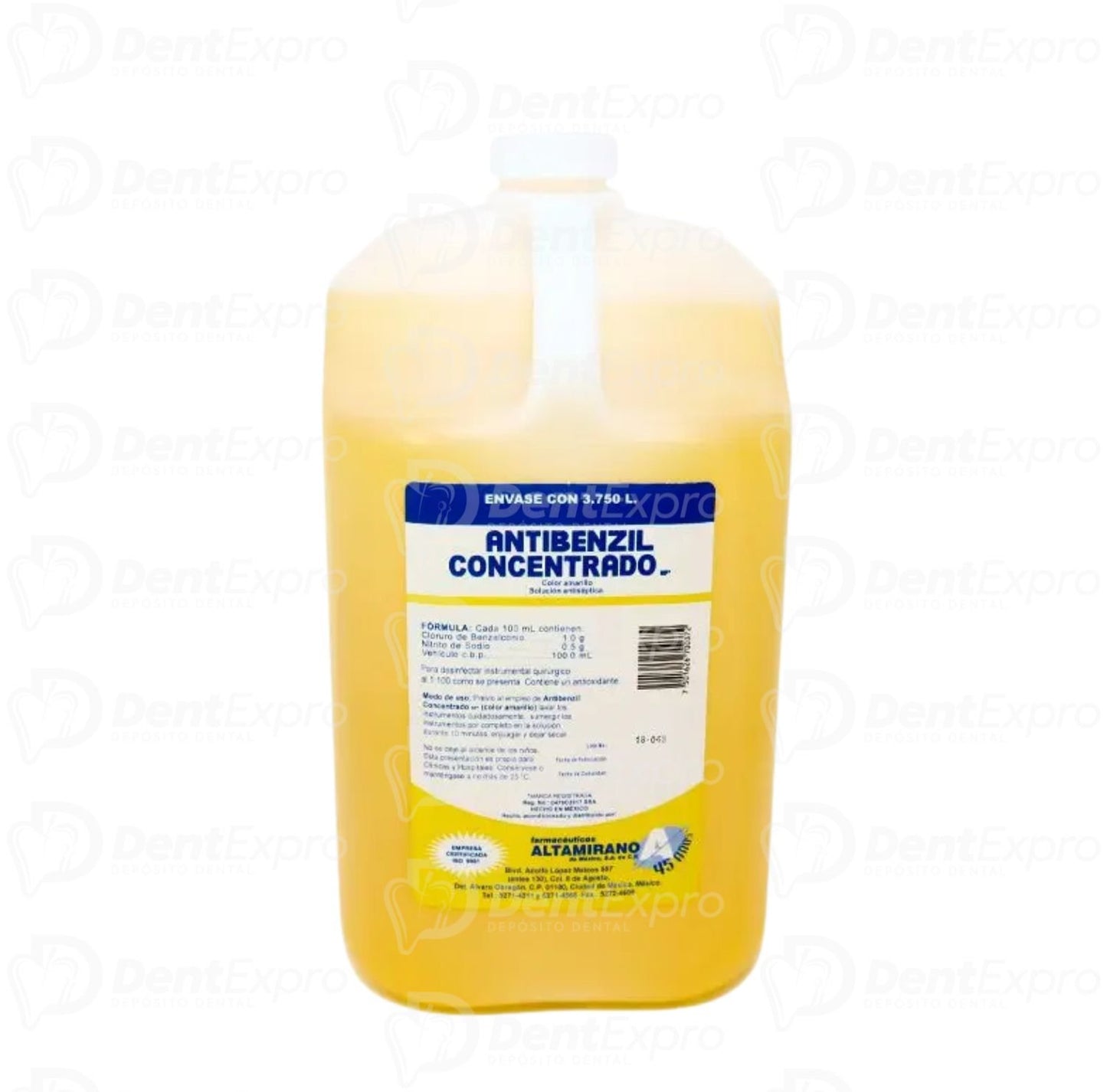 Antibenzil Amarillo Galón Concentrado