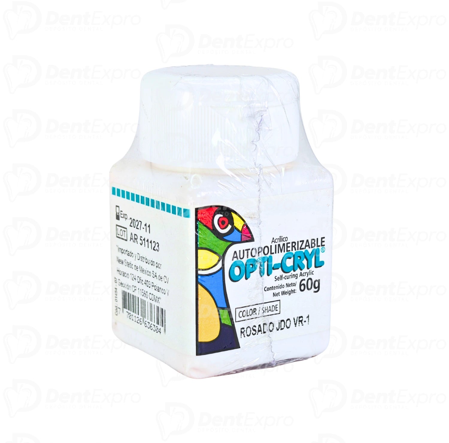 Acrilico Opti-Cryl 60gr Auto. R1V (Rapido)