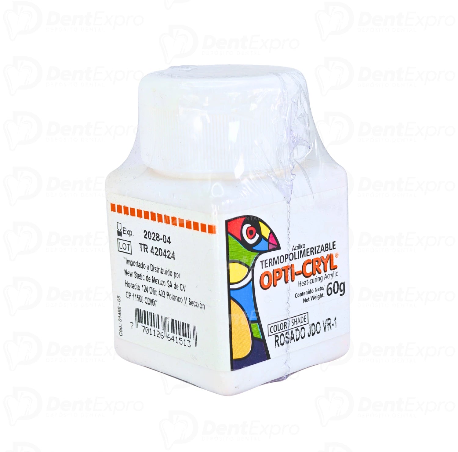 Acrilico Opti-Cryl 60gr Termo R1V (Lento)