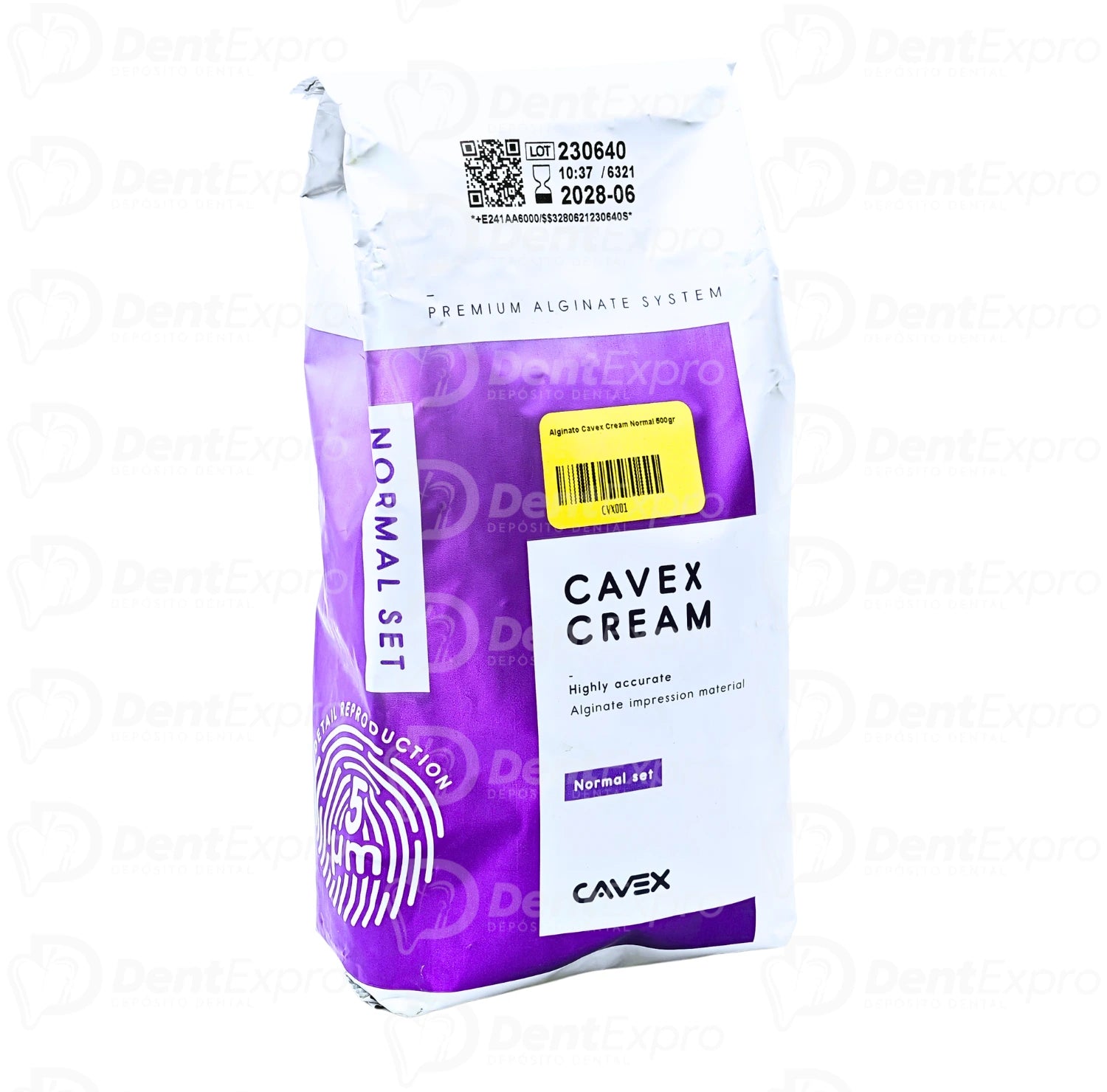 Alginato Cavex Cream Normal 500gr