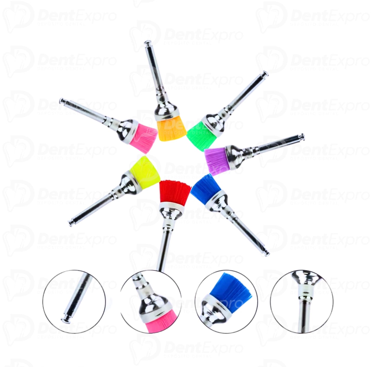Cepillo Profilaxis Tipo Cuenco para Contrangulo