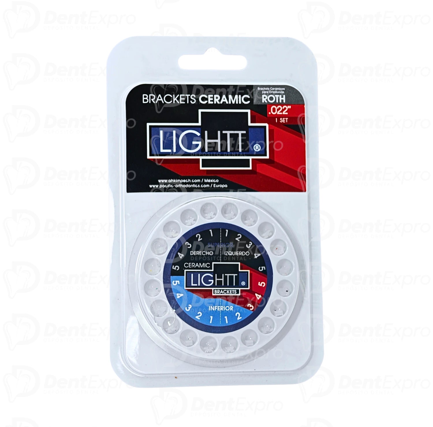Bracket Cerámico Lightt Roth 0.022 Ah Kim Pech