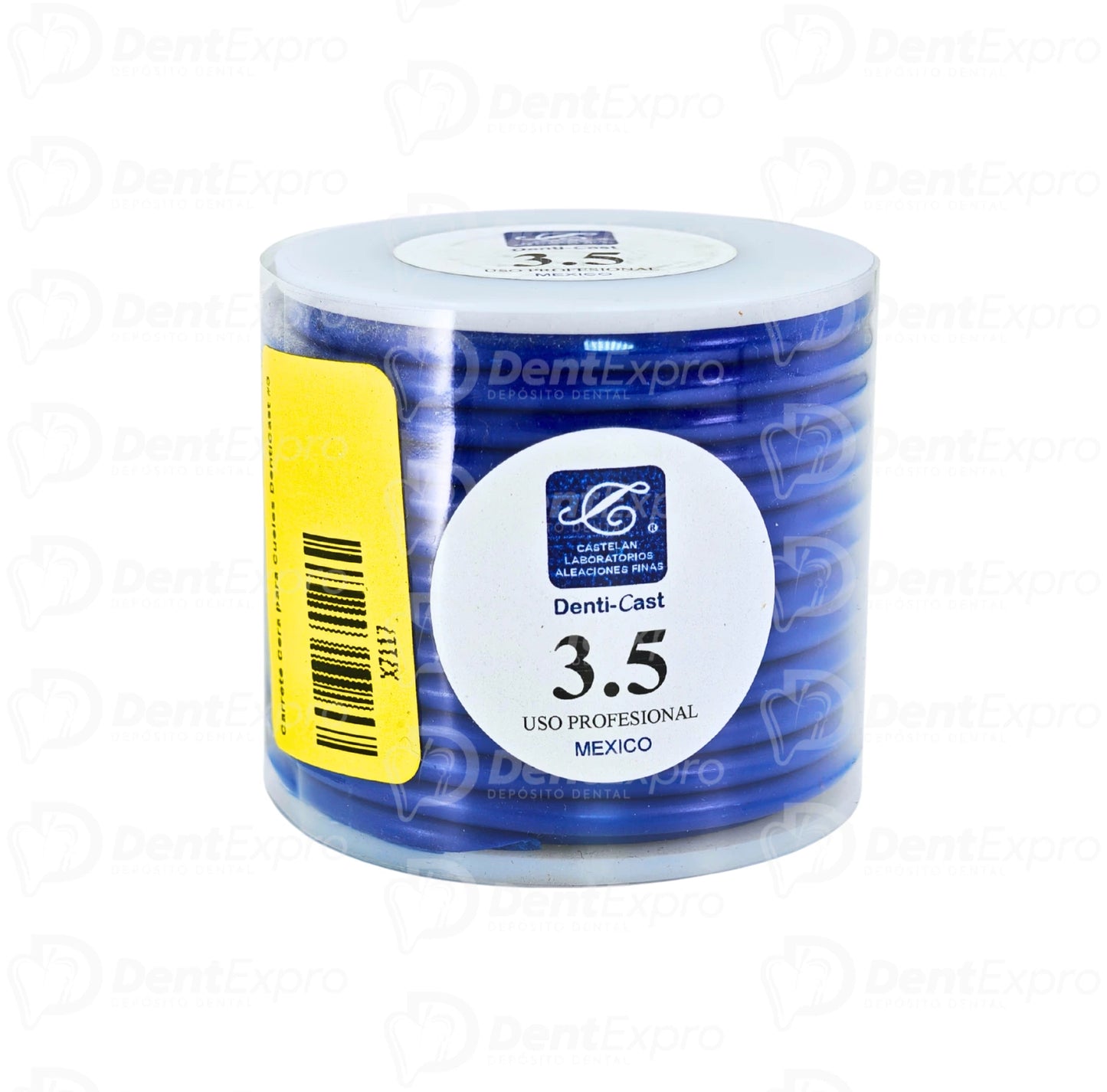 Carrete Azul Cera para Cueles DentiCast