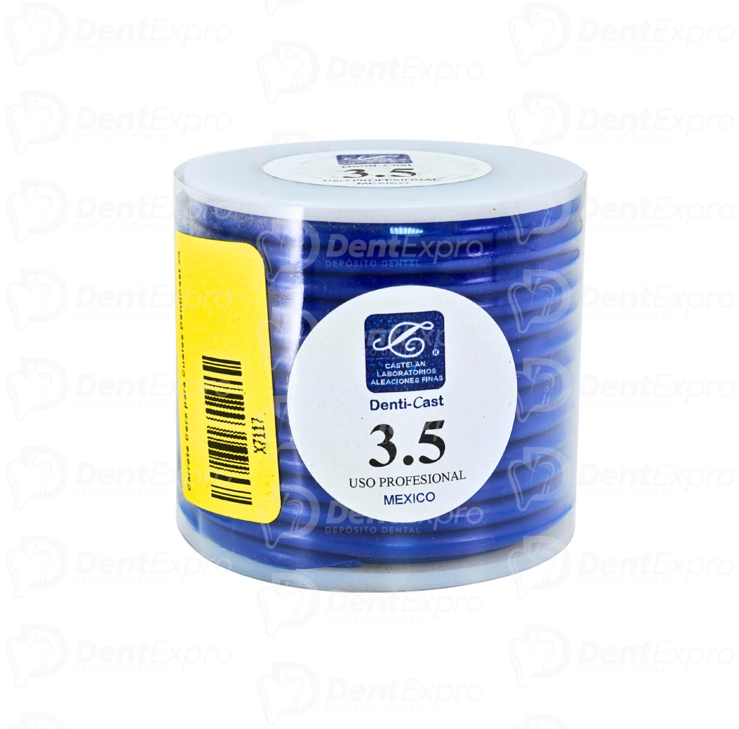 Carrete Azul Cera para Cueles DentiCast