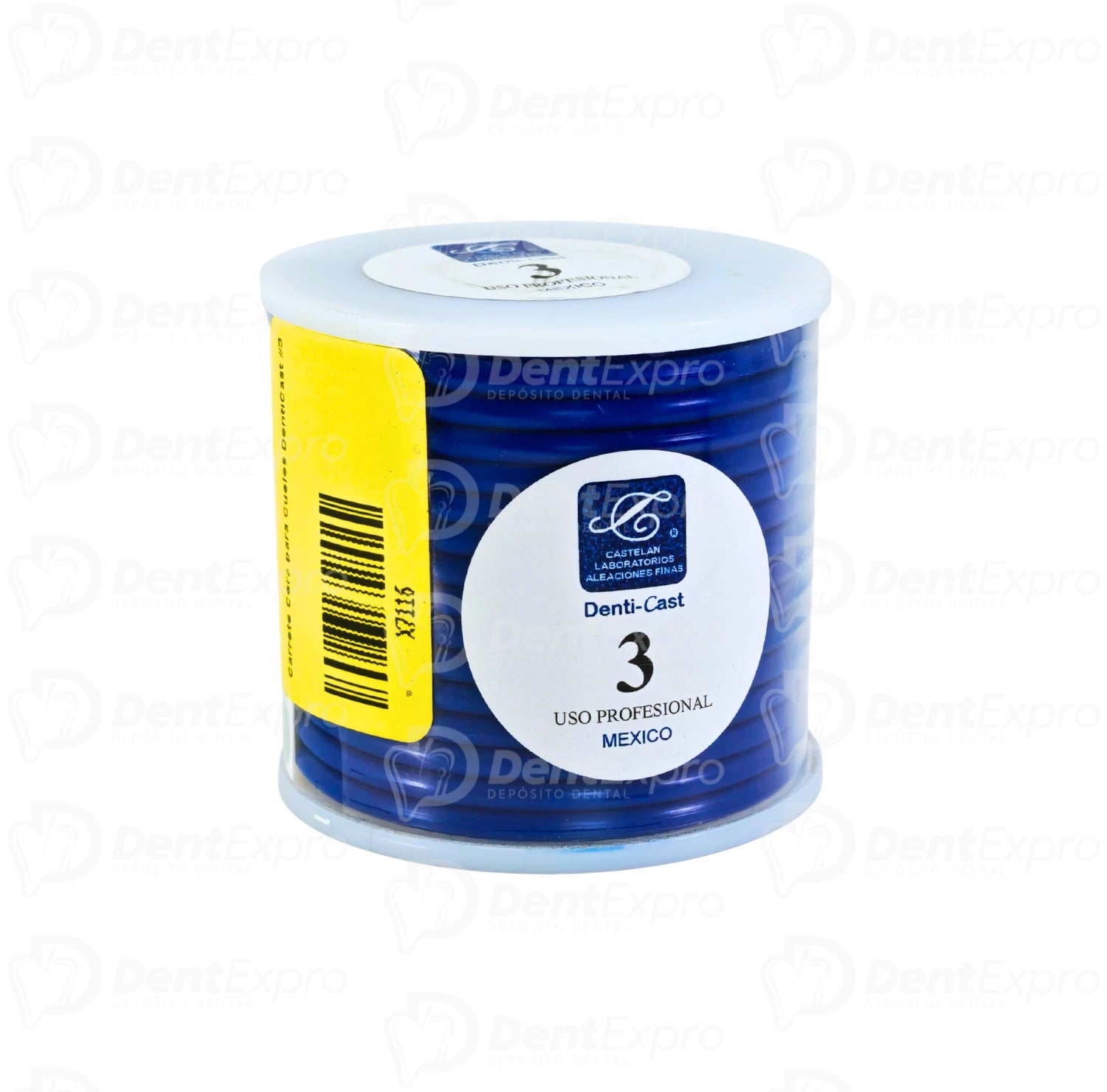 Carrete Azul Cera para Cueles DentiCast