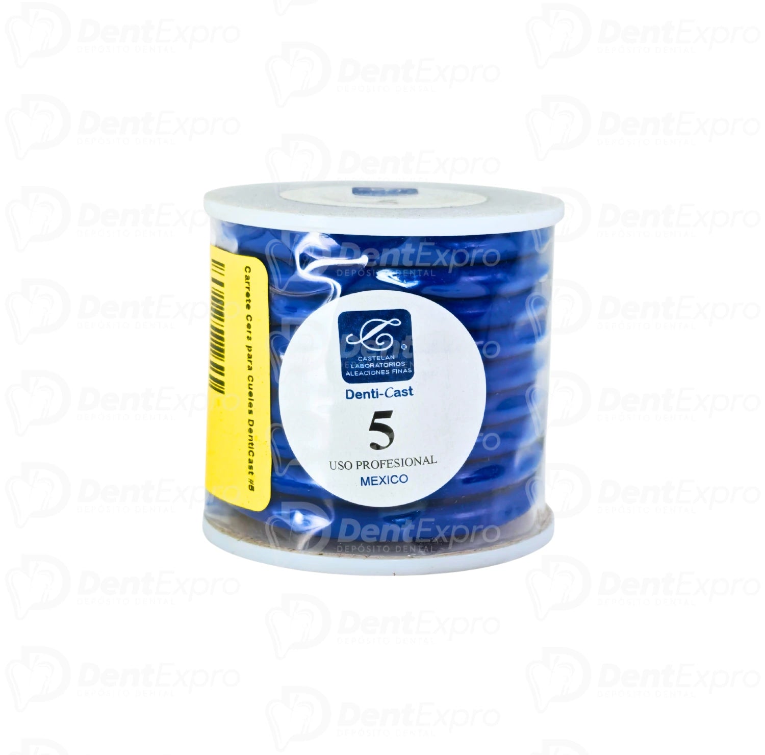 Carrete Azul Cera para Cueles DentiCast