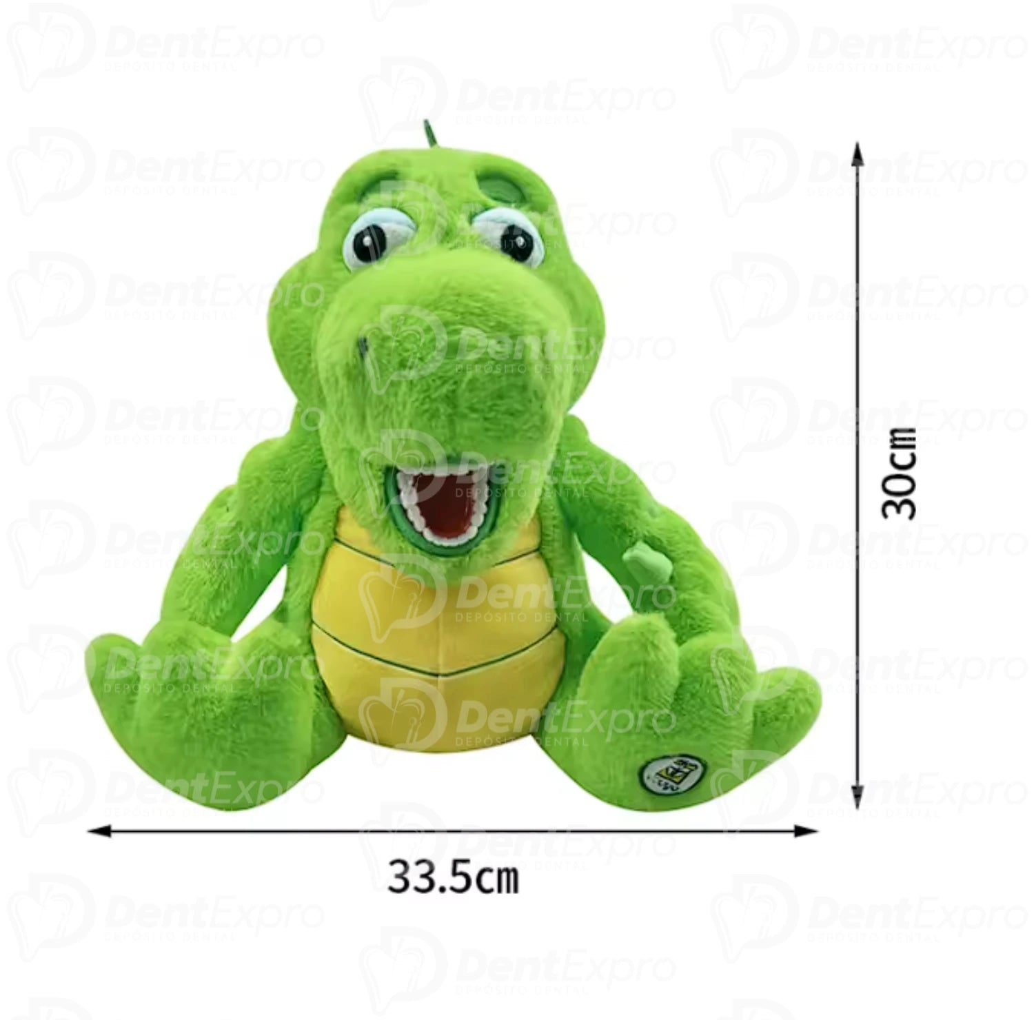 Peluche Didáctico con Tipodonto Dinosaurio