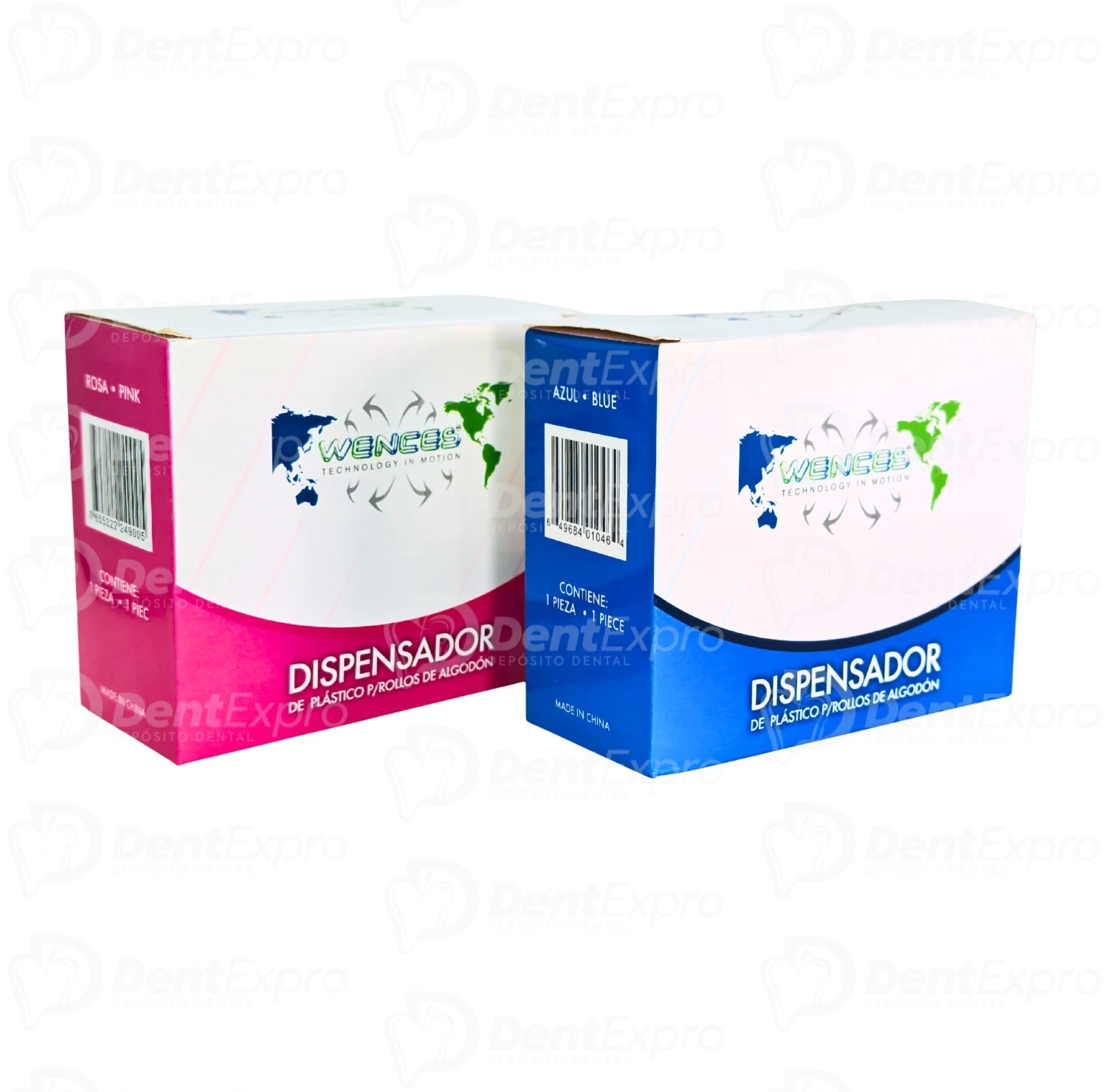 Dispensador Rollo De Algodon Wenses
