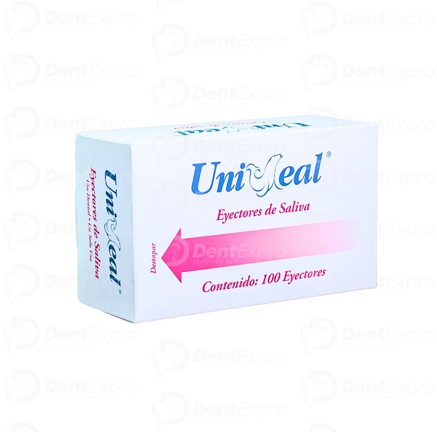 Eyector Desechable Uniseal C/100 Piezas