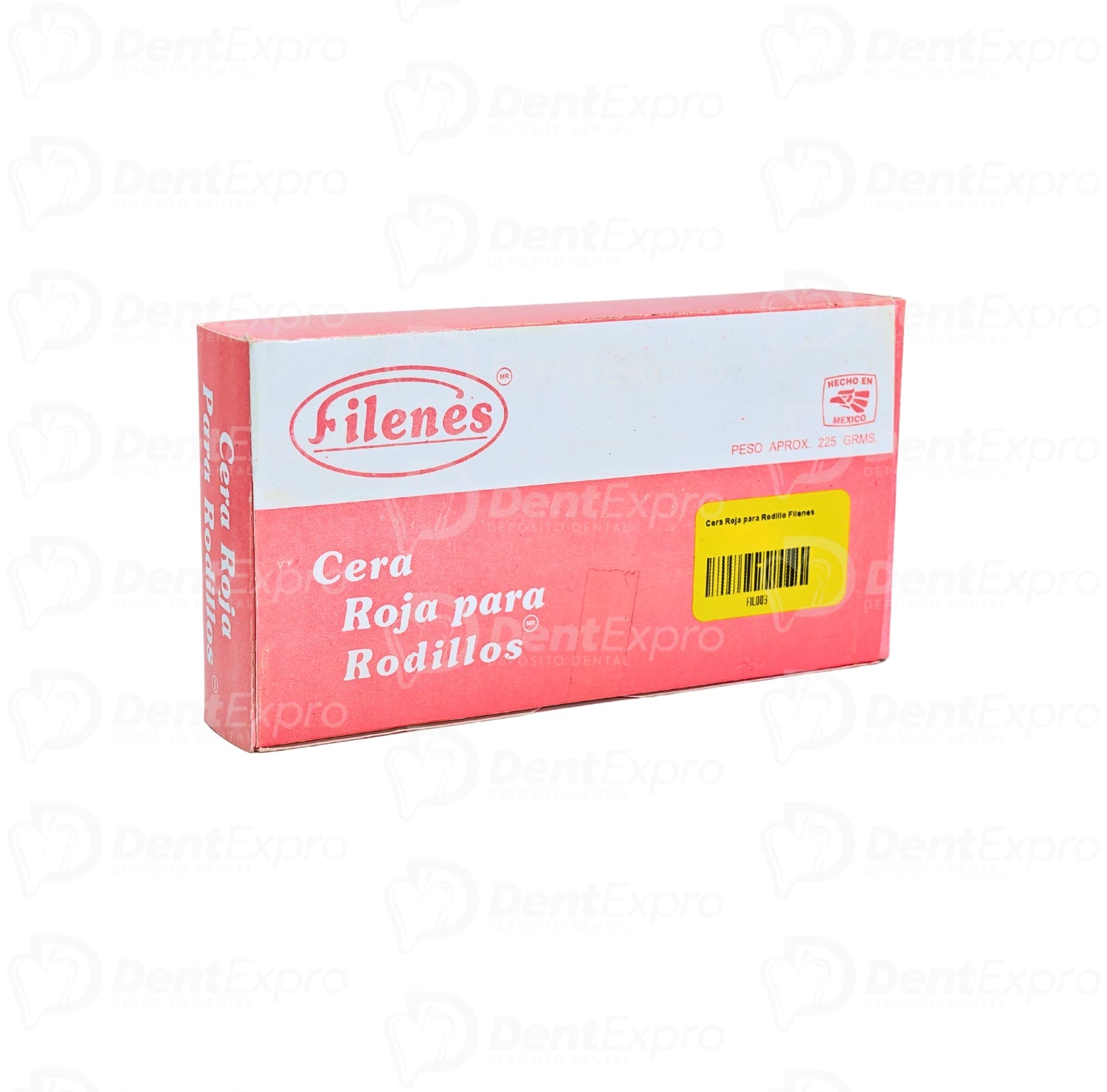 Cera Roja para Rodillos Filenes