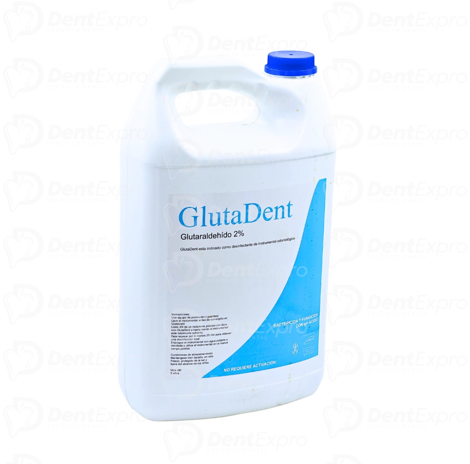 Glutadent Glutaraldehido Viarden - Garrafa 4 Litros