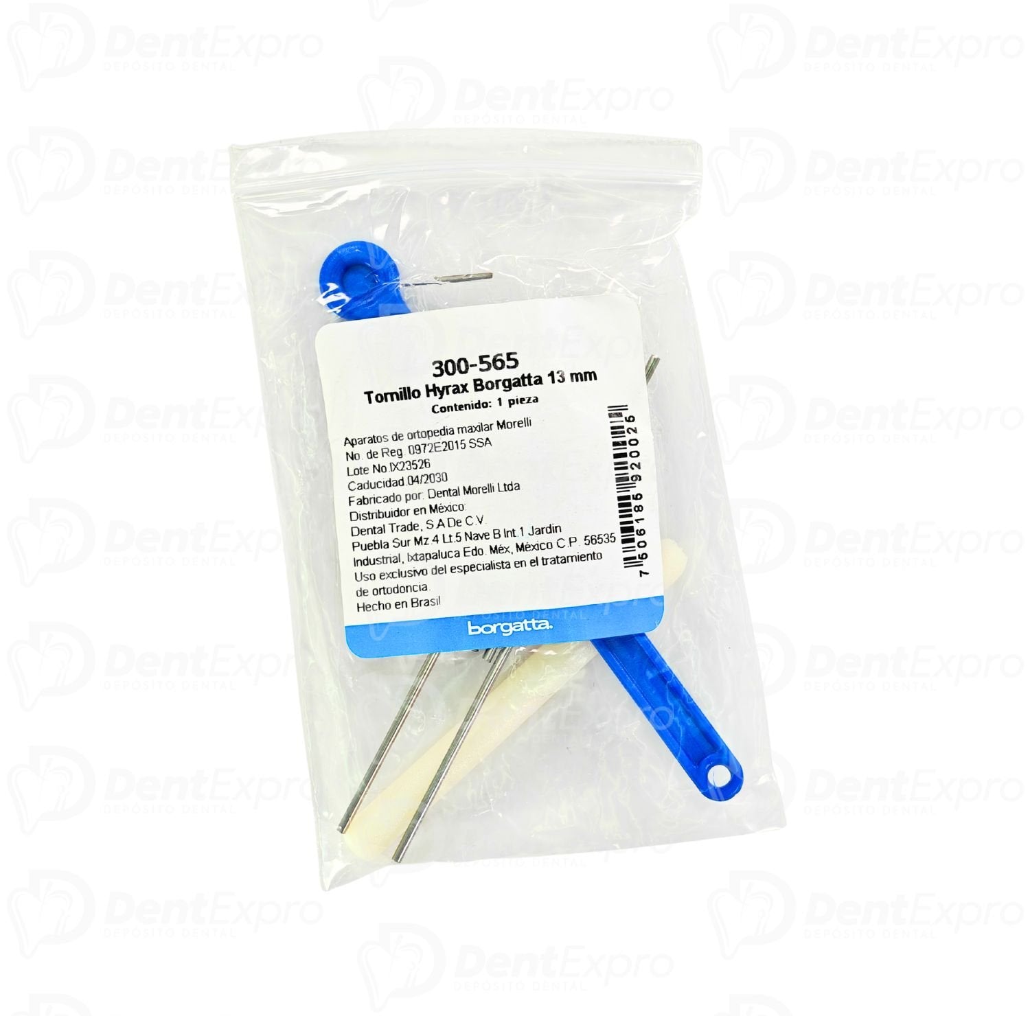 Tornillo Hyrax Borgatta 13MM