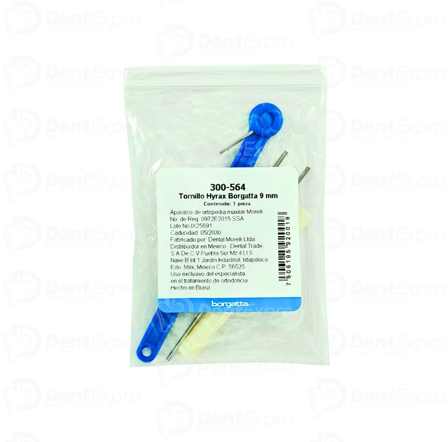 Tornillo Hyrax Borgatta 9MM