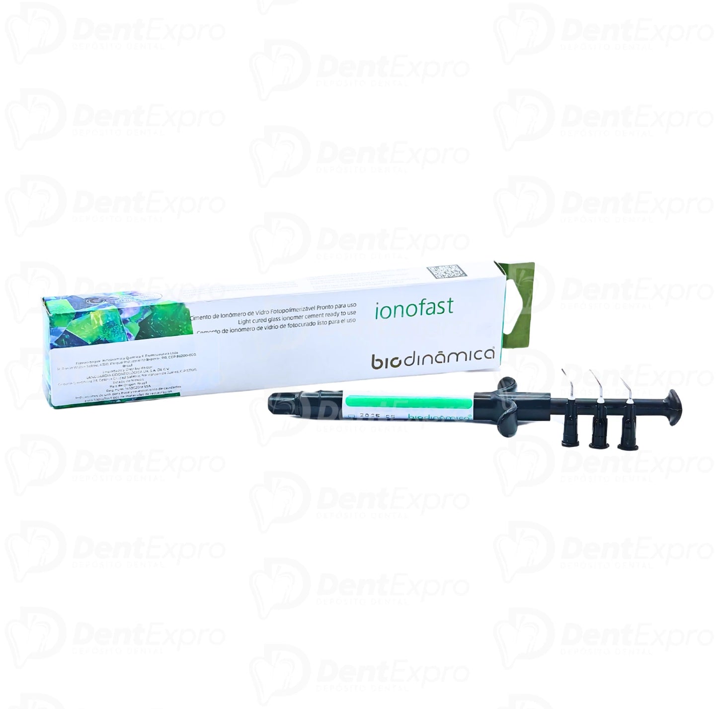 Ionofast Ionómero de Vidrio Fotocurable Biodinamica