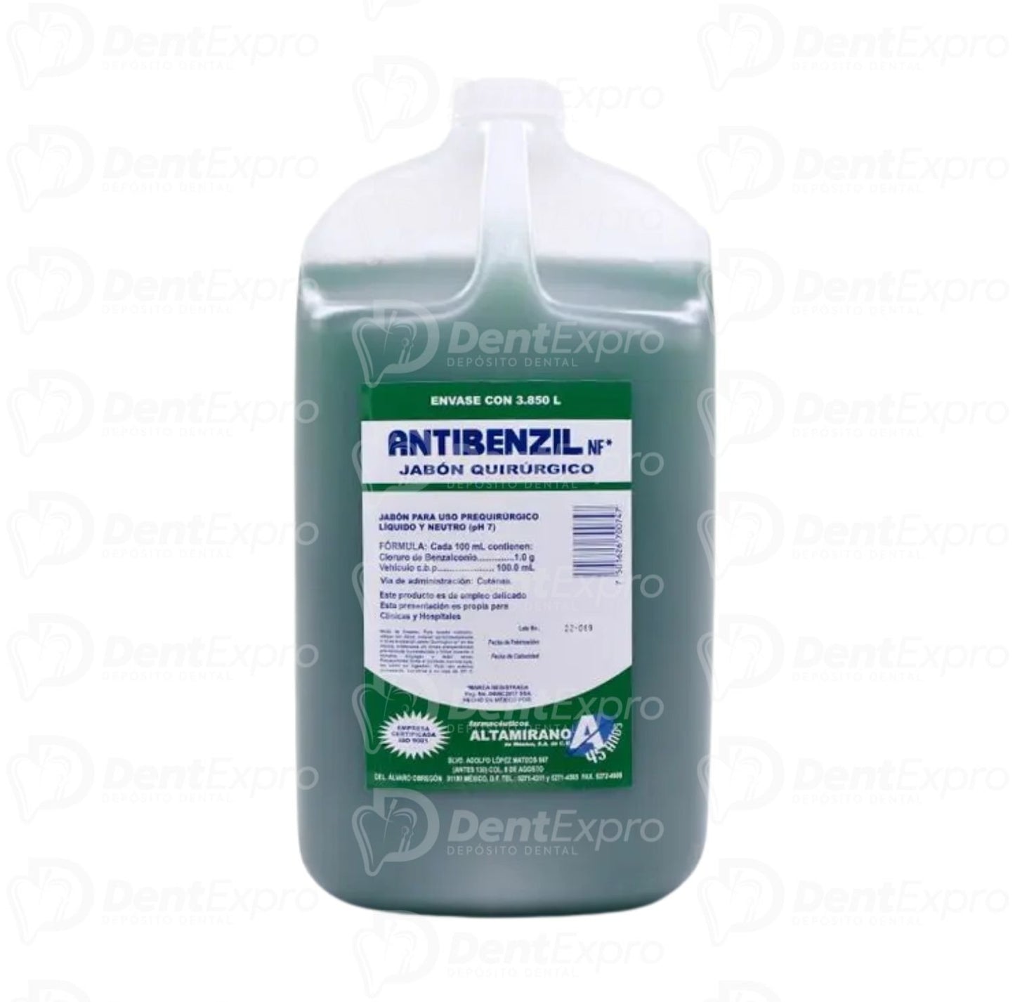 Antibenzil Jabón Quirúgico 1 Galón Altamirano