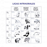 Elásticos Ligas Intraorales American Orthodontics