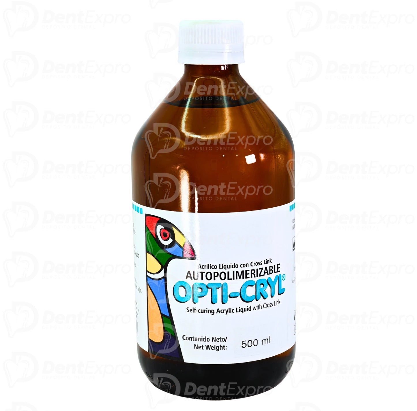 Liquido Opti-Cryl 500ml Autocurable (Rápido)
