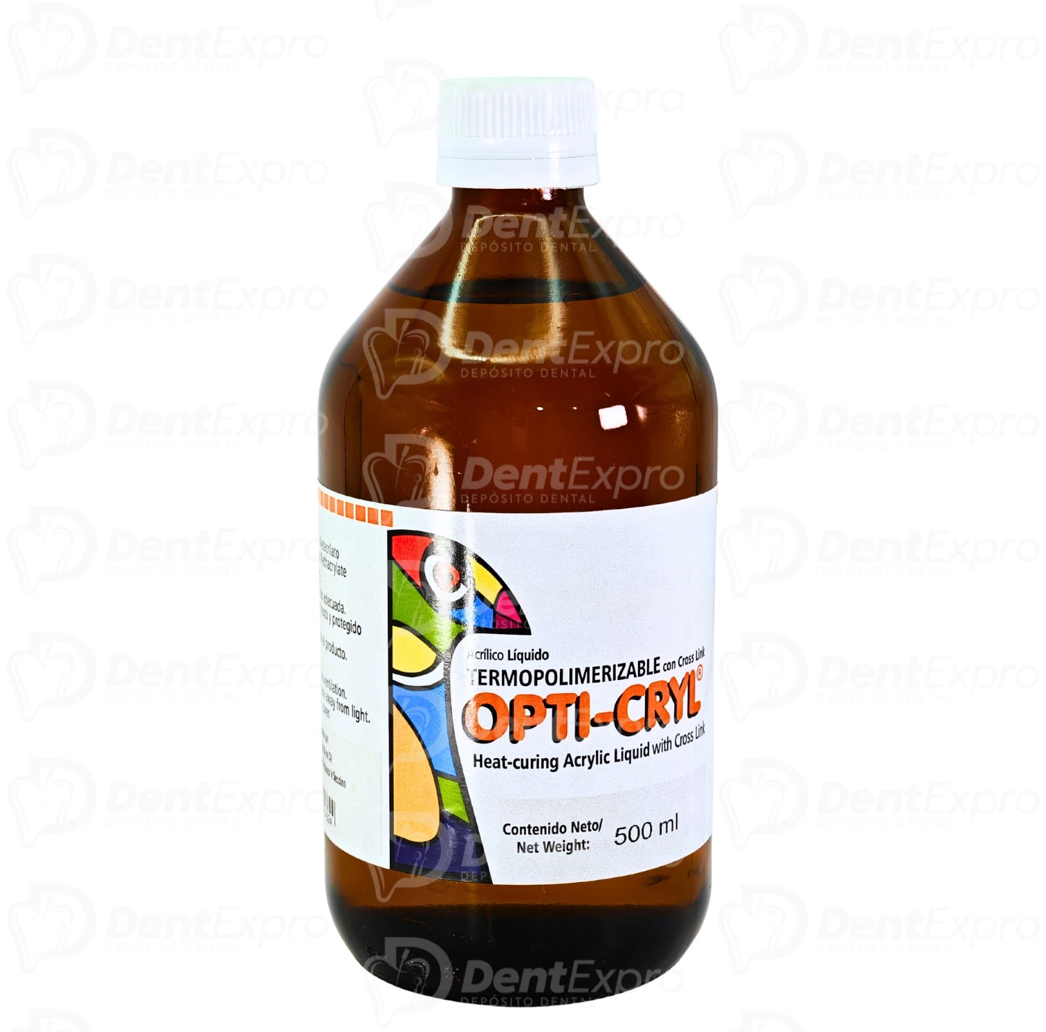 Liquido Opti-Cryl 500ml Termocurable (Lento)