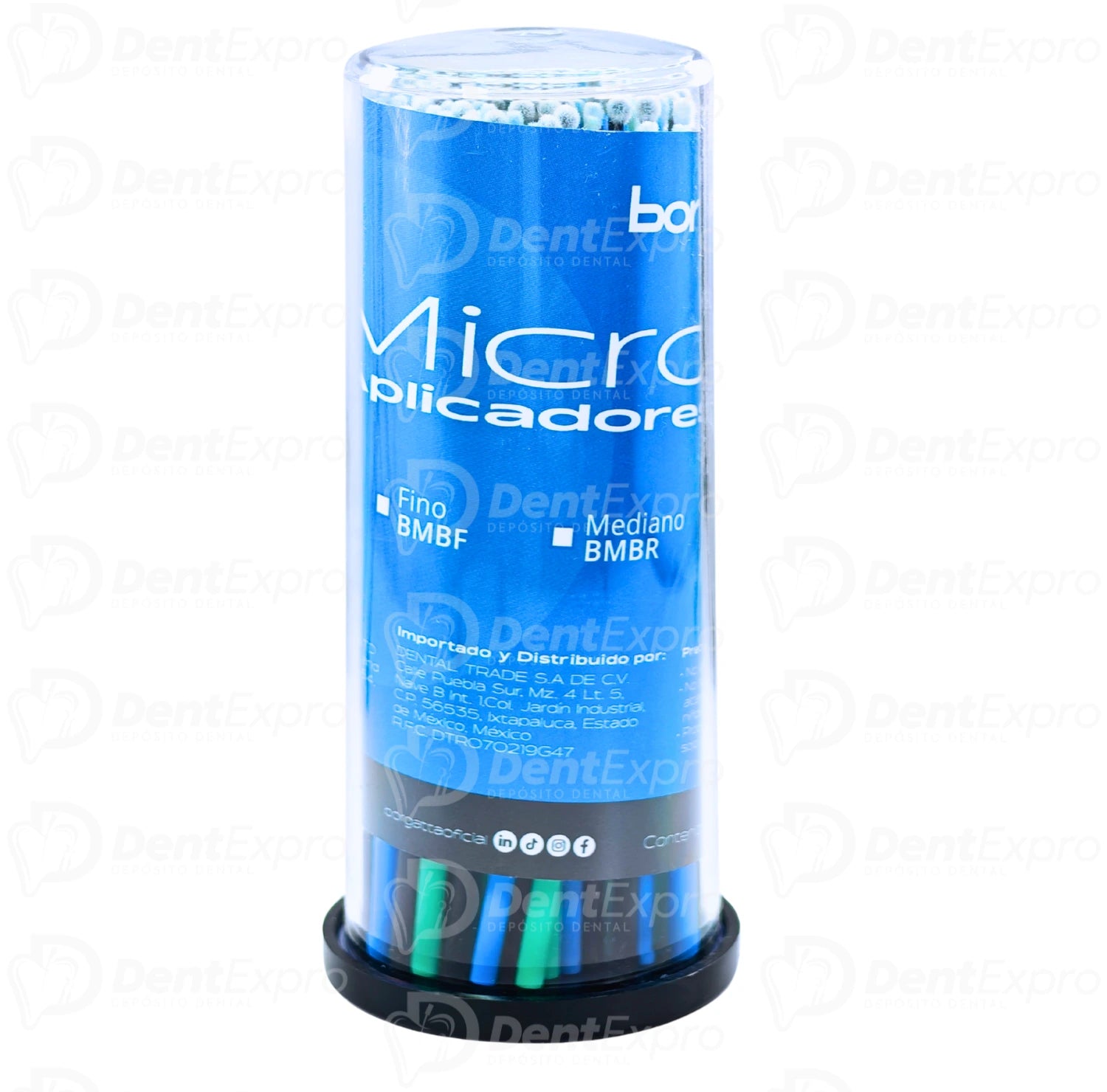 Micro Aplicador Borgatta C/100 Piezas