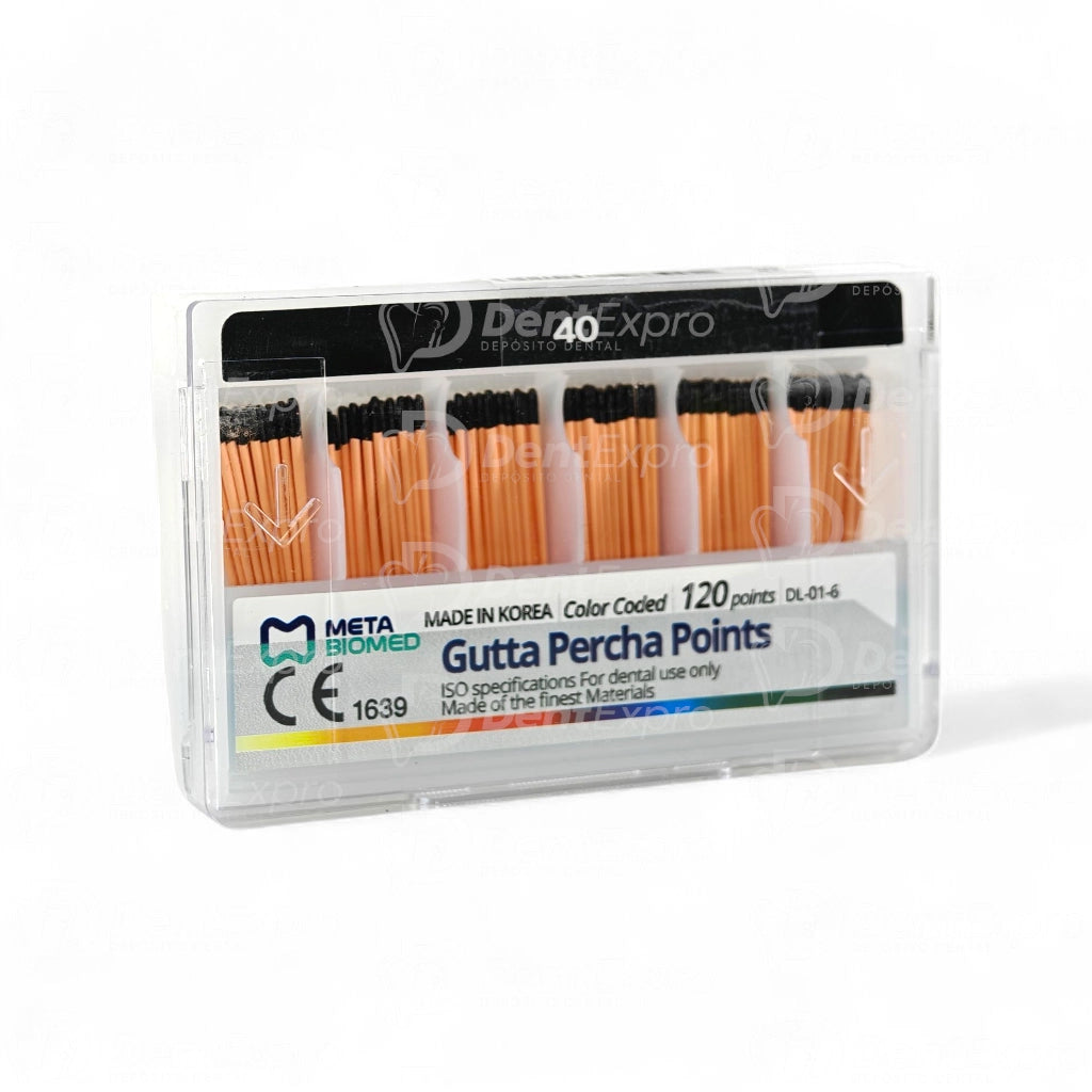 Punta de Gutta Percha MetaBiomed - No. 40