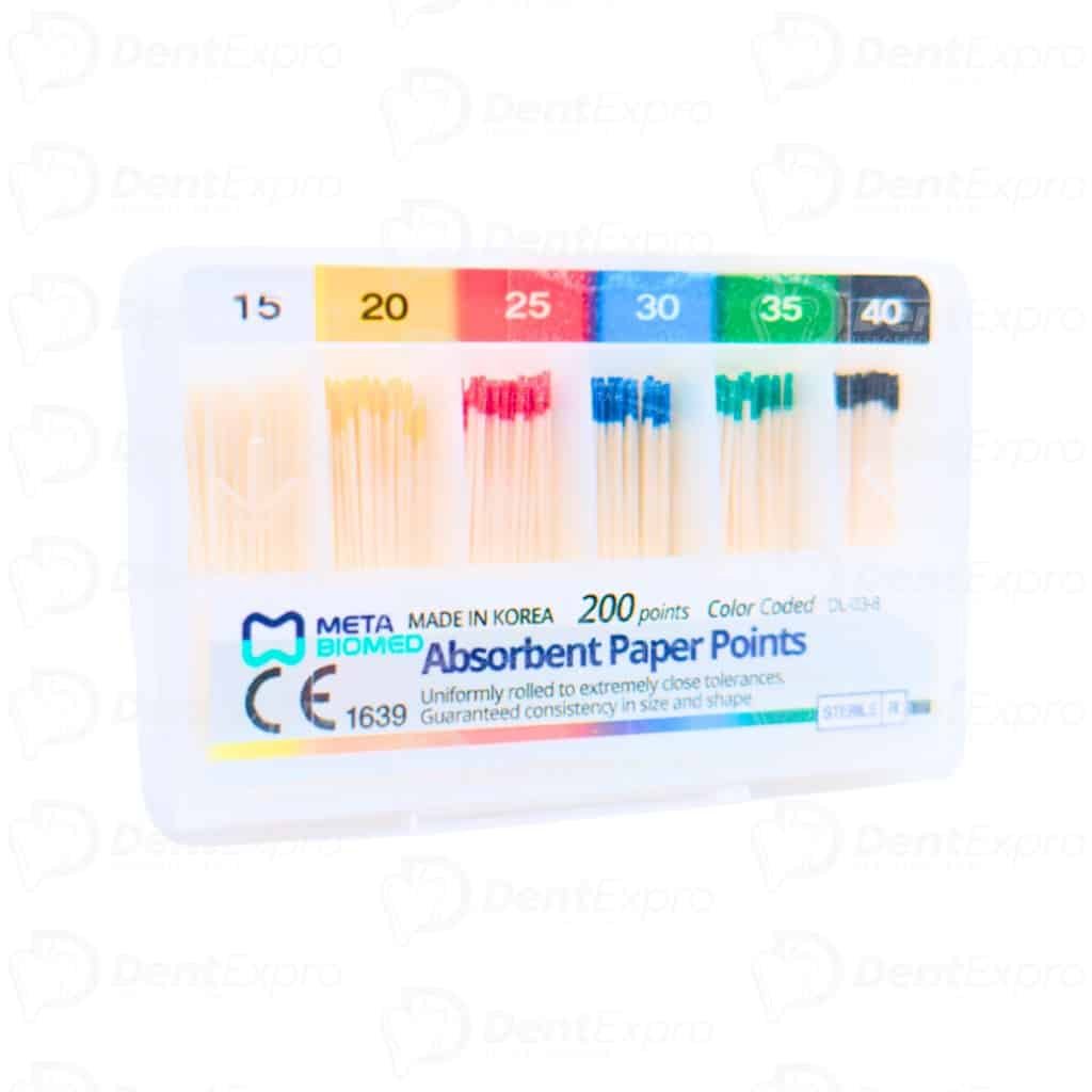 Puntas de Papel Absorbente MetaBiomed