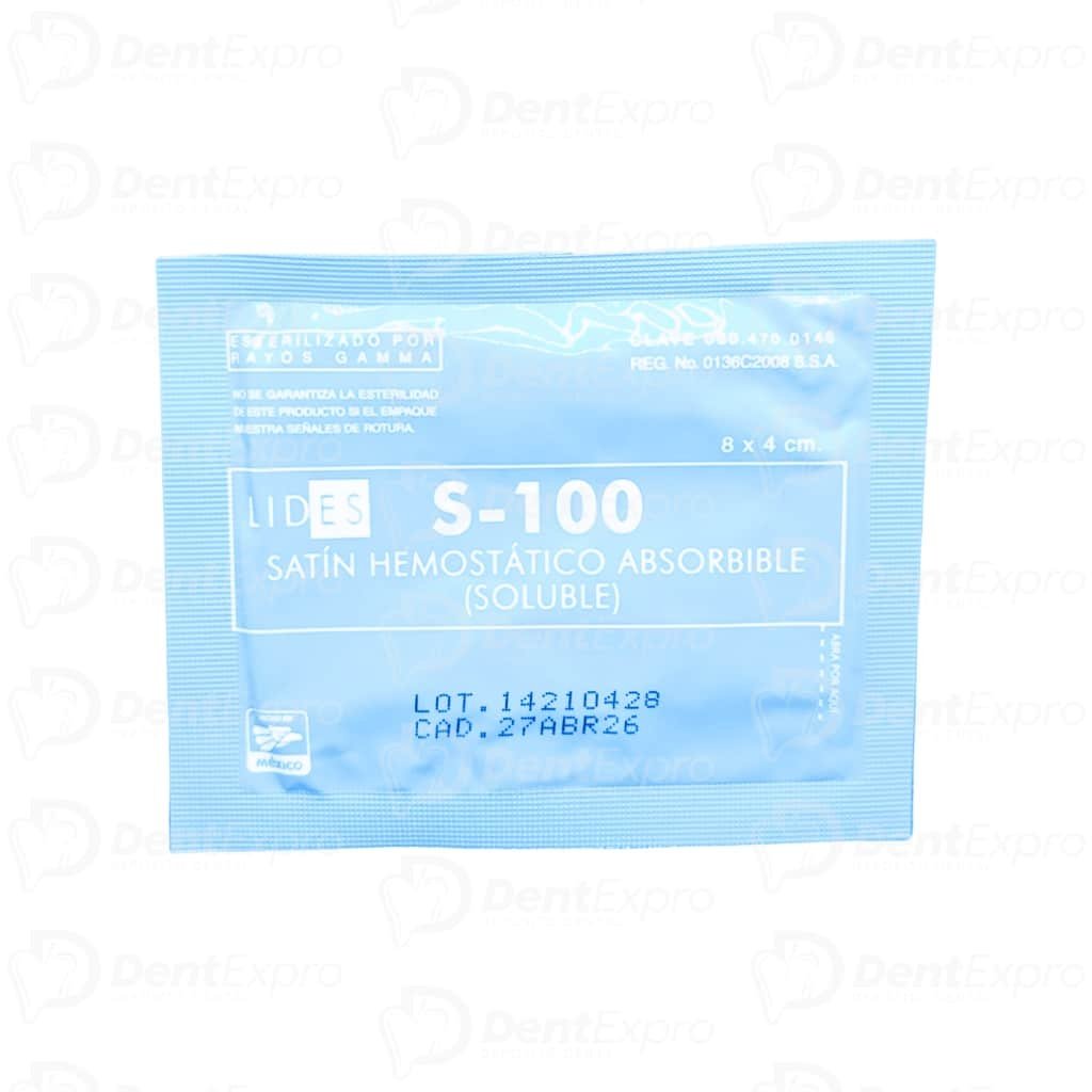 Satín Hemostático S-100 Lides