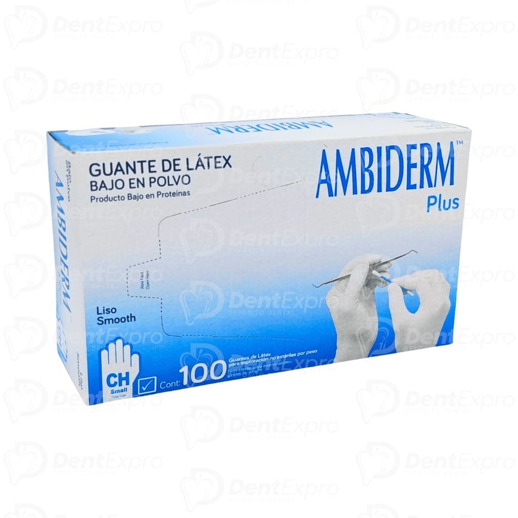 Guante de Látex Ambiderm Plus