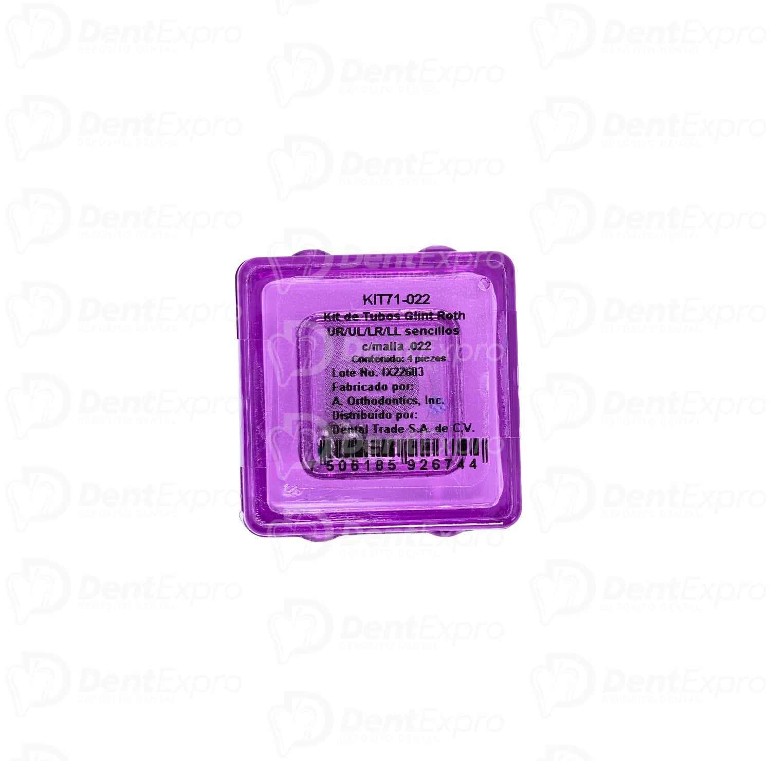 KIT Tubos P/Primer Molar Glint Borgatta