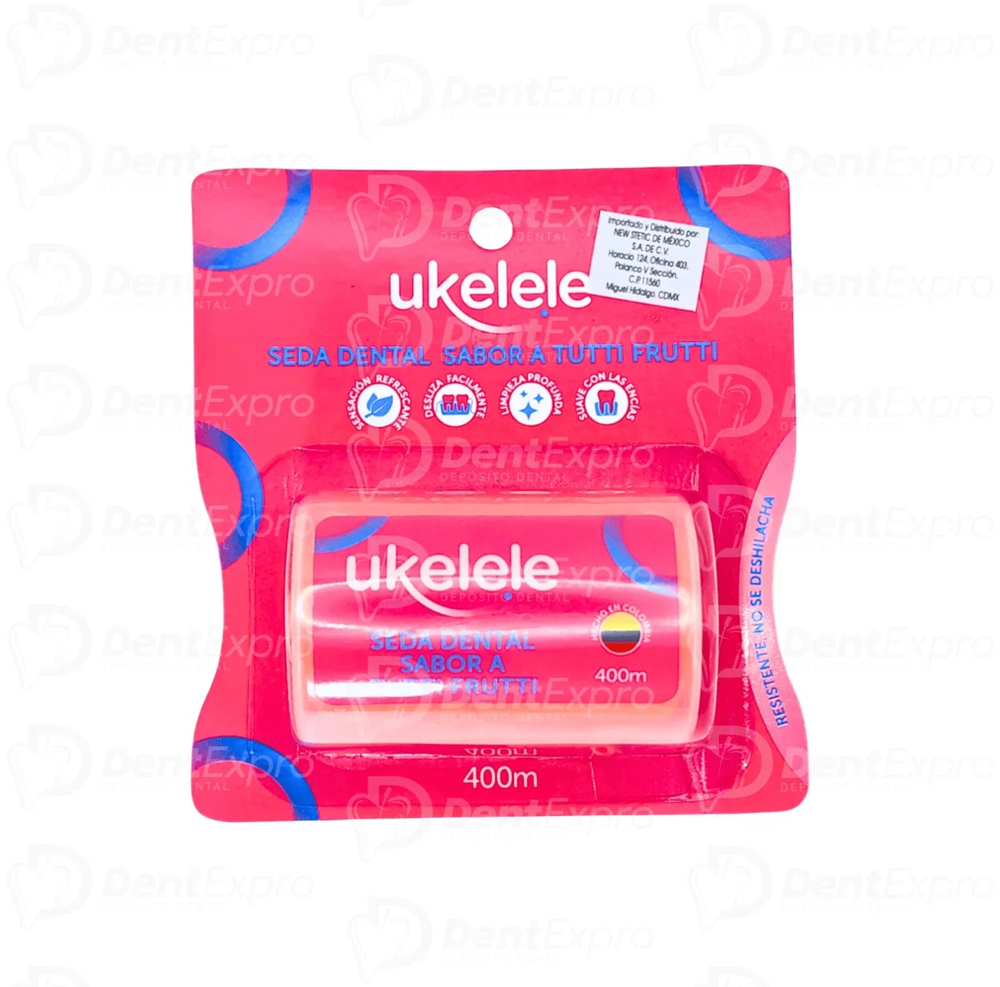 Hilo Dental Ukelele 400 Metros Tutti Frutti