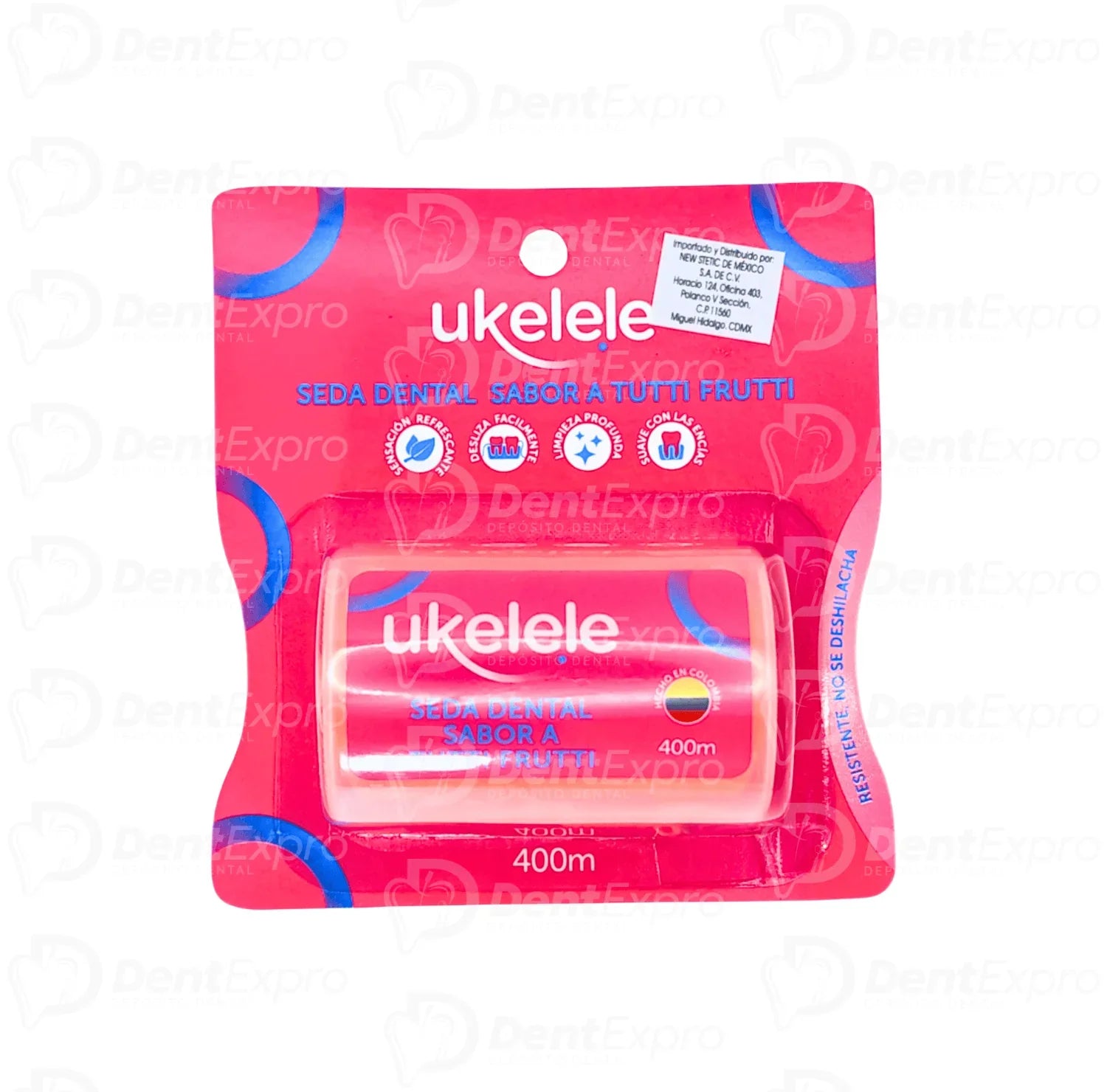 Hilo Dental Ukelele 400 Metros Tutti Frutti