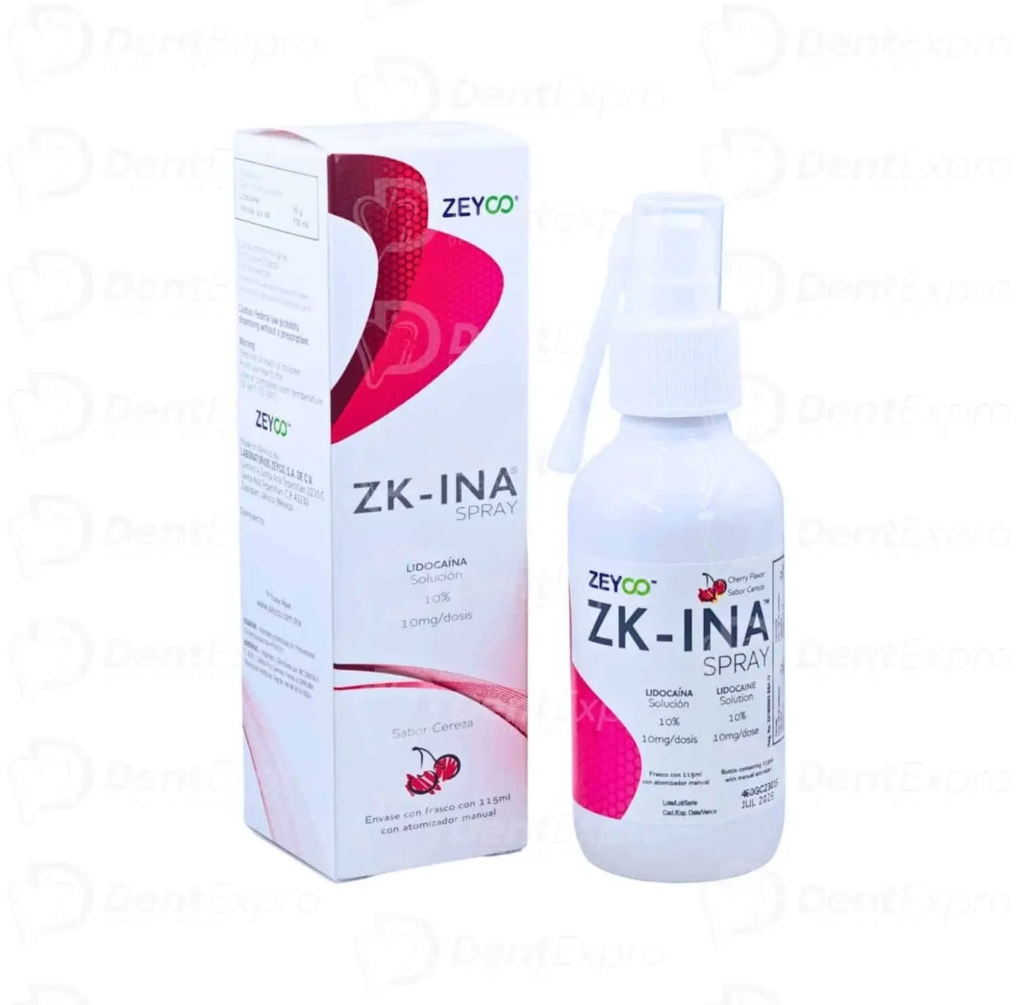 ZK-INA Anestesia en Spray Zeyco