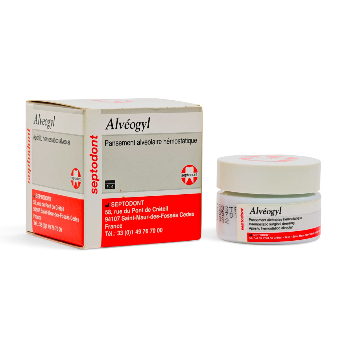 Alveogyl 10gr Septodont
