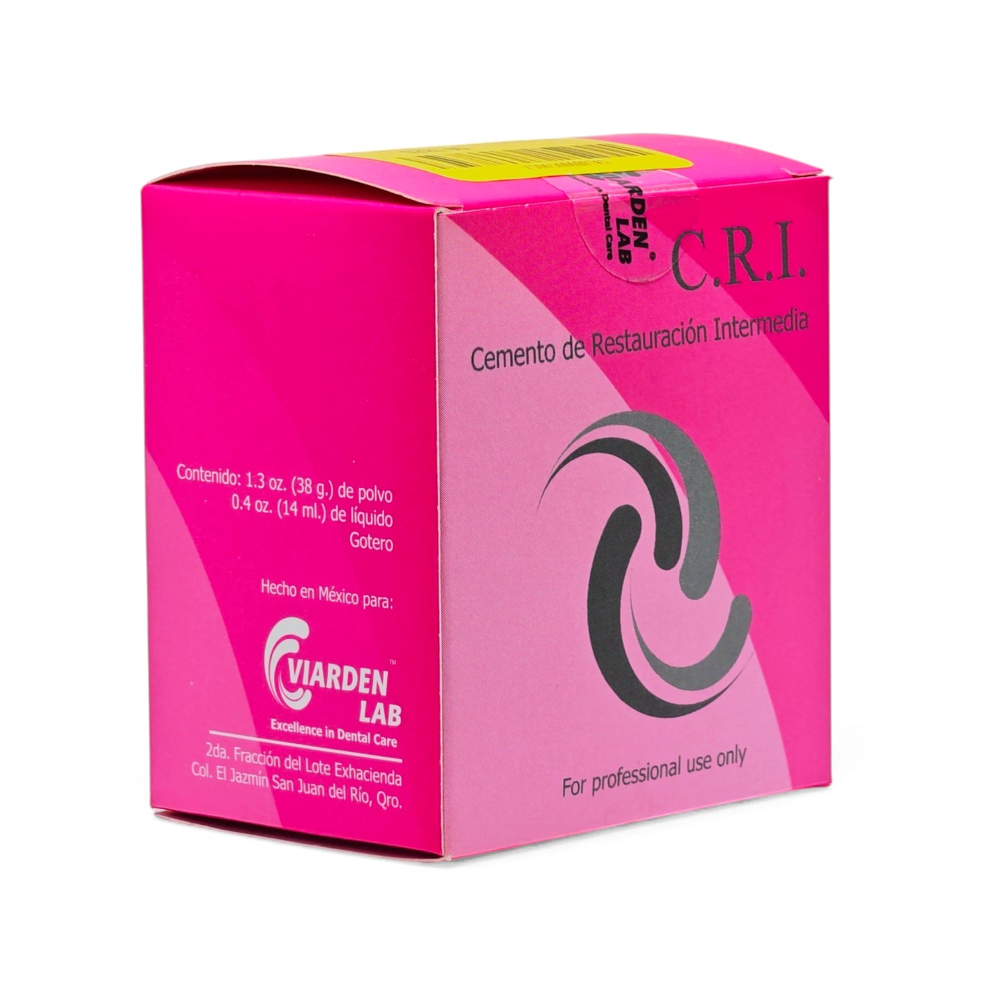 CRI (Tipo IRM) Cemento Restuaración Inmediata Viarden 38gr/14ml