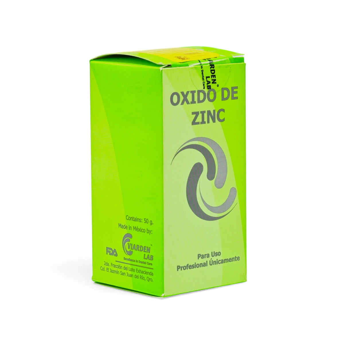 Óxido de Zinc Sin Endurecedor Viarden 50gr