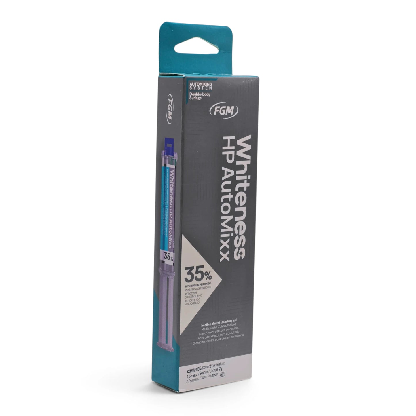 Blanqueamiento Whiteness HP AutoMixx 35% FGM P/1 Paciente