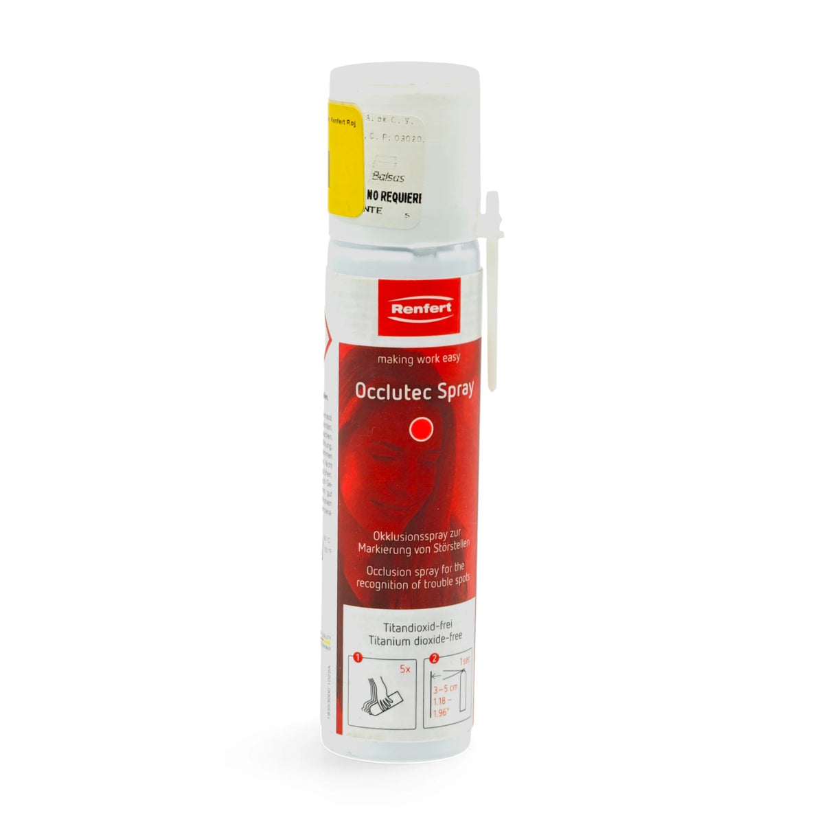 Indicador Oclusal Occlutec Renfert Rojo 75ml