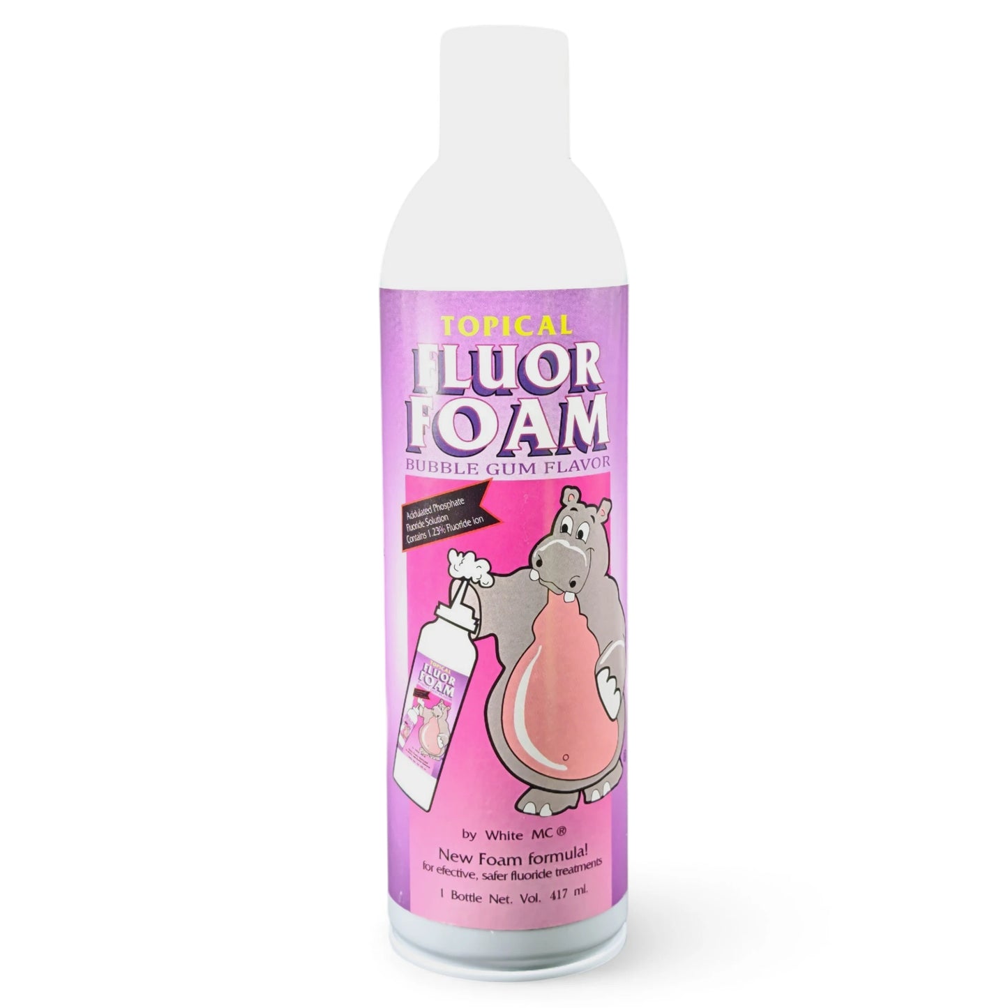 Flúor Foam 190ml Viarden Sabor Chicle