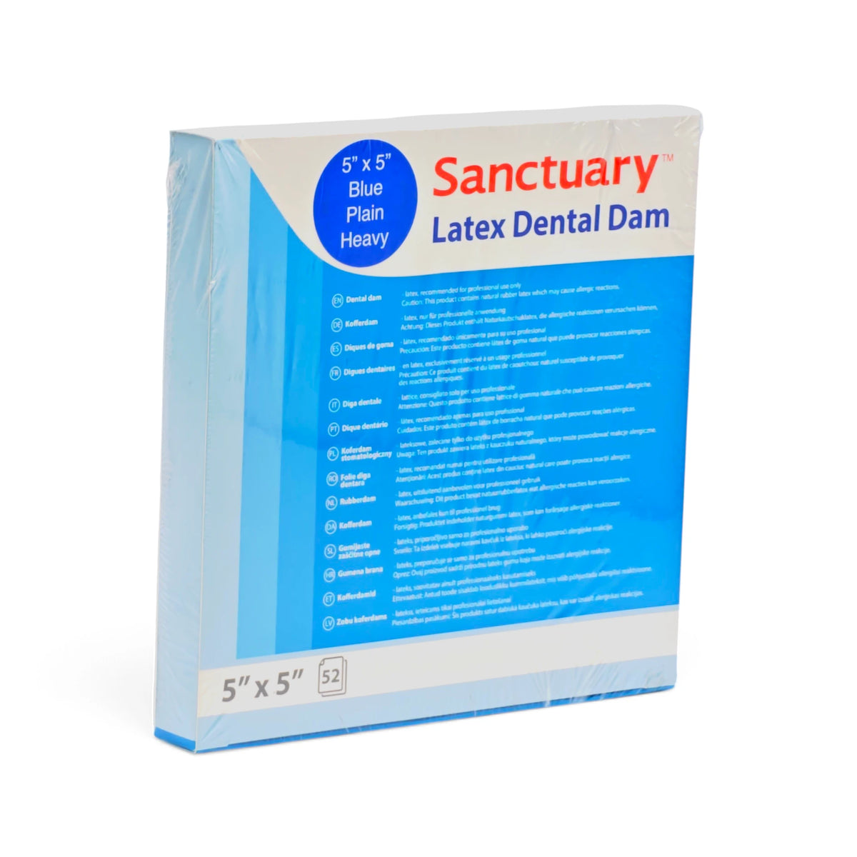Dique de Hule Sanctuary 5X5 Azul Grueso