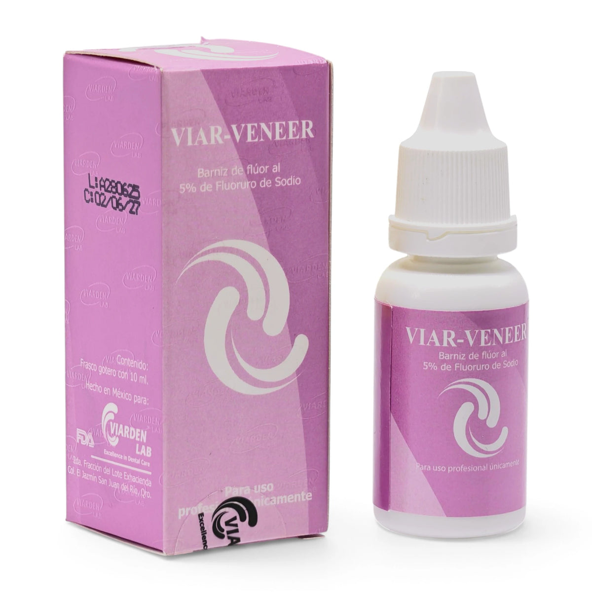 Viar-Veneer Barniz de Fluor 5% Viarden 10ml