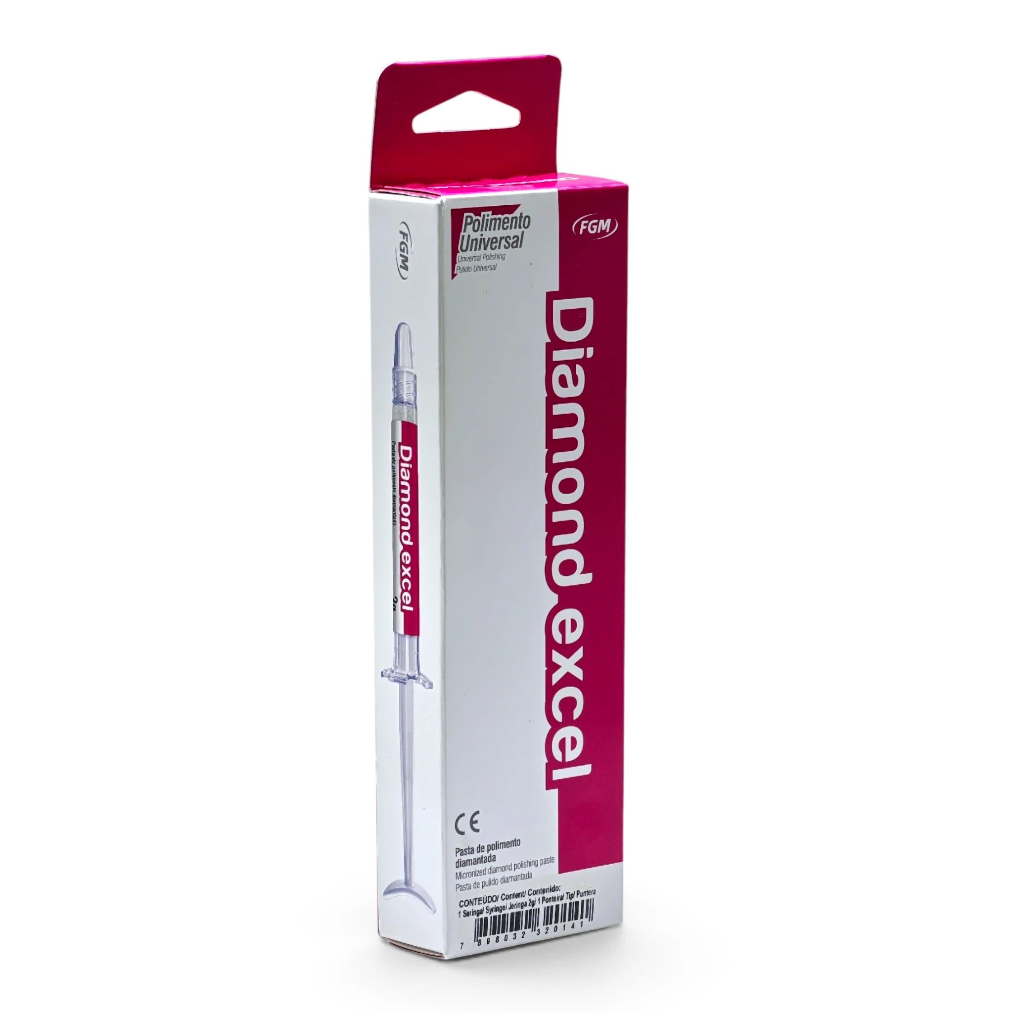 Pasta Diamantada Diamond Excel FGM