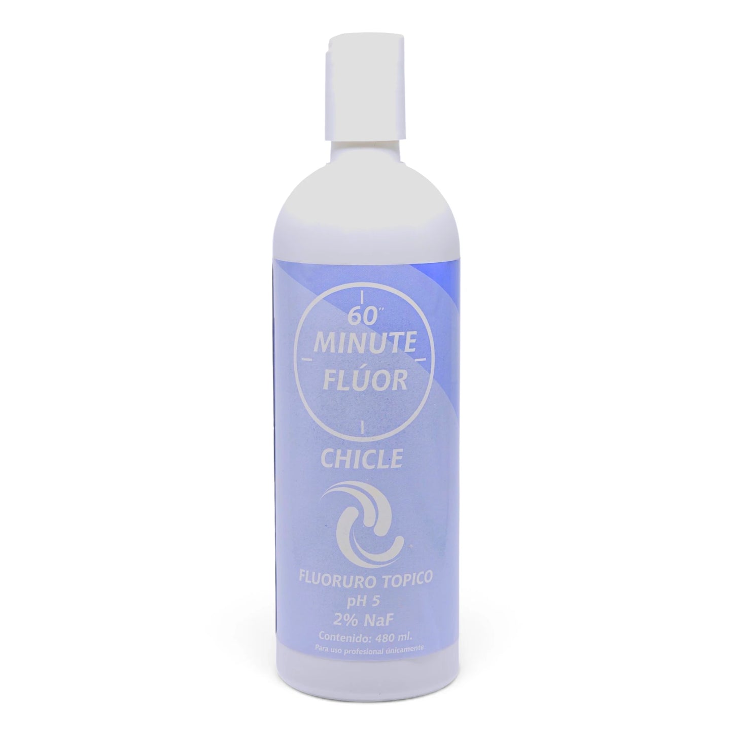 Minute Flúor Gel 480ml Viarden Sabor Chicle